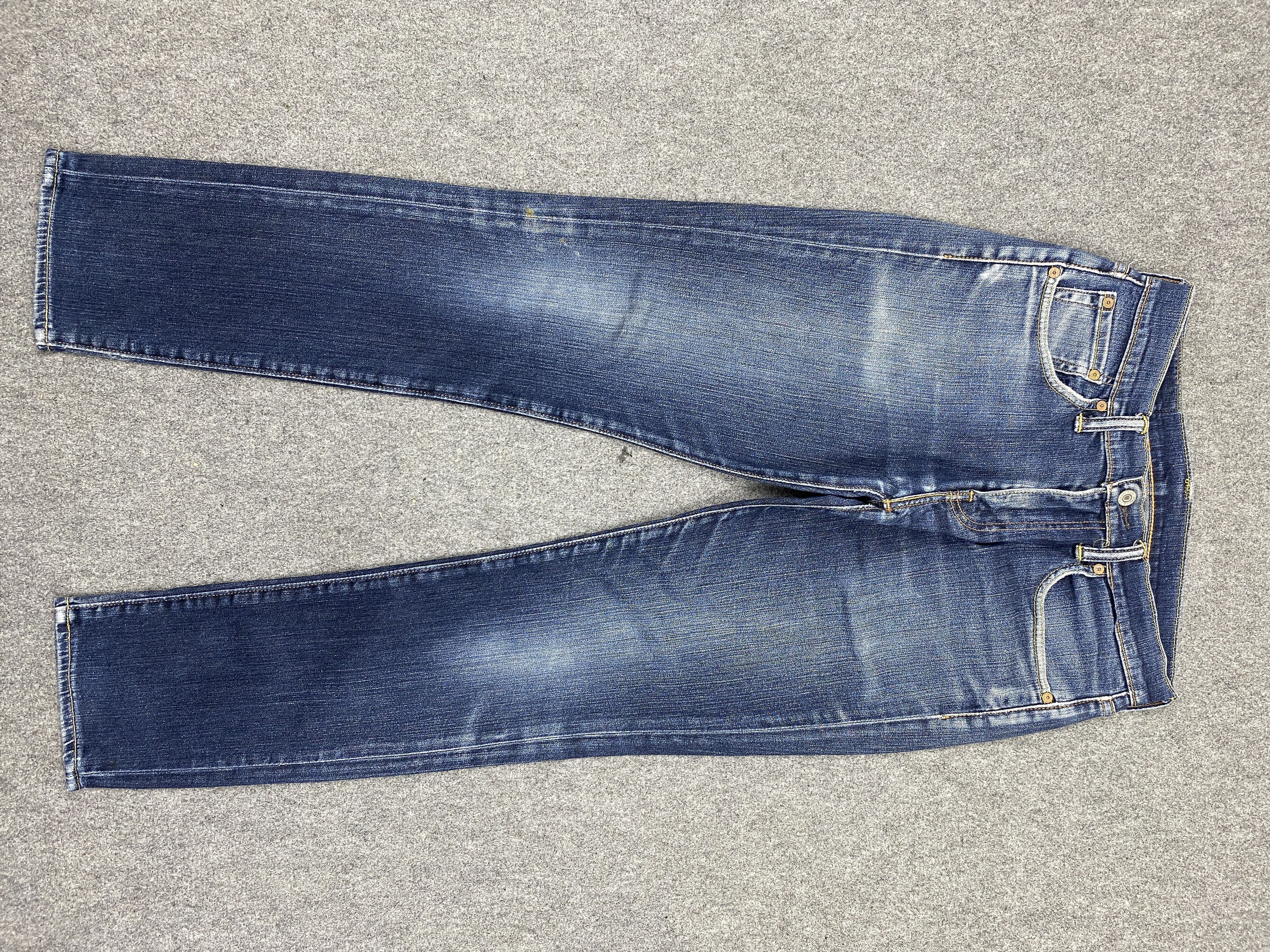 image of Levis x Vintage Levi's 511 Slim Fit Faded Blue Jeans in Blue Denim, Men's (Size 30)