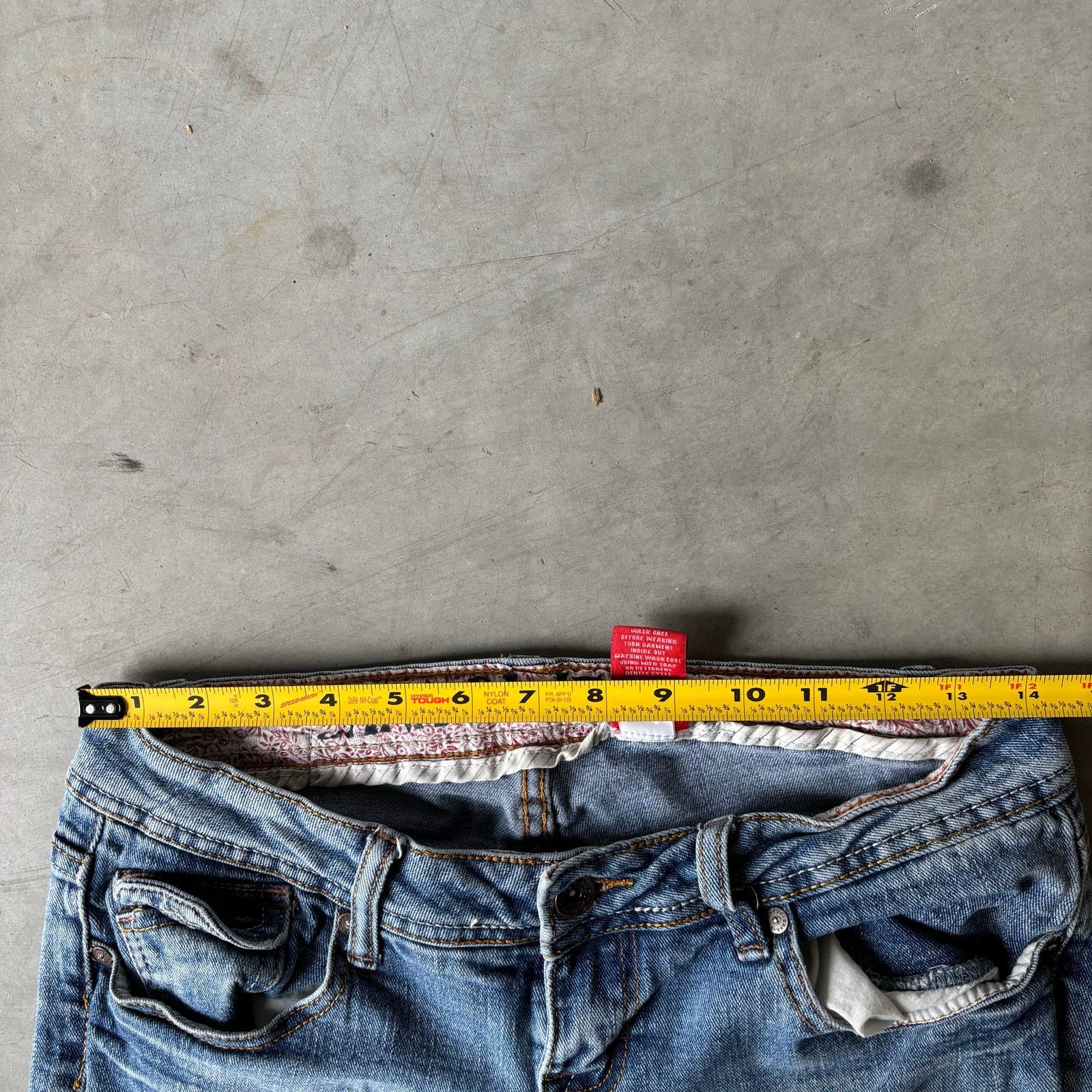 Vintage vintage faded distressed bootcut flared jeans Size US 28 / EU 44 - 3 Thumbnail