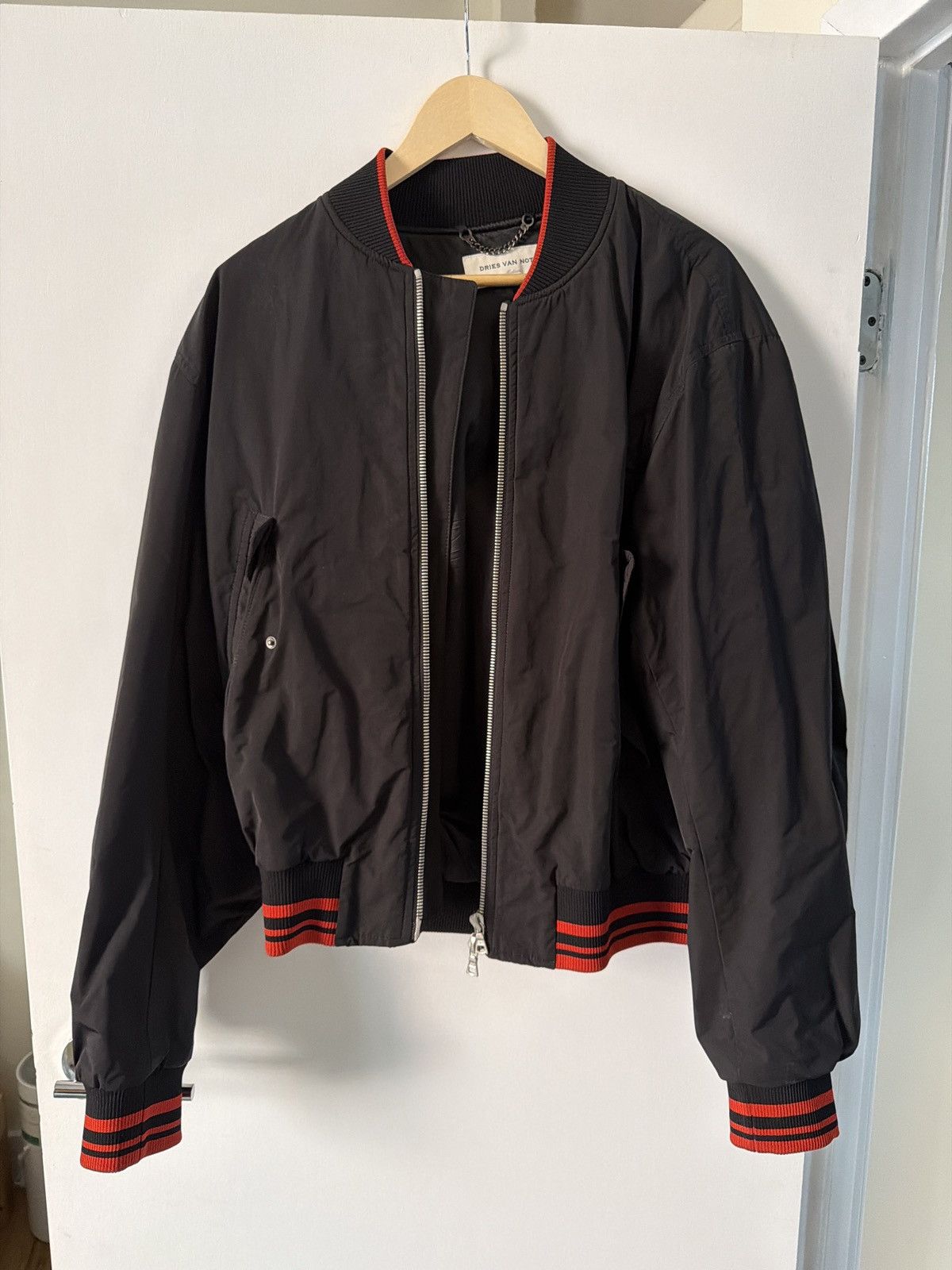 Dries Van Noten Dries Van Noten Backzip Bomber Size US M / EU 48-50 / 2 - 3 Thumbnail