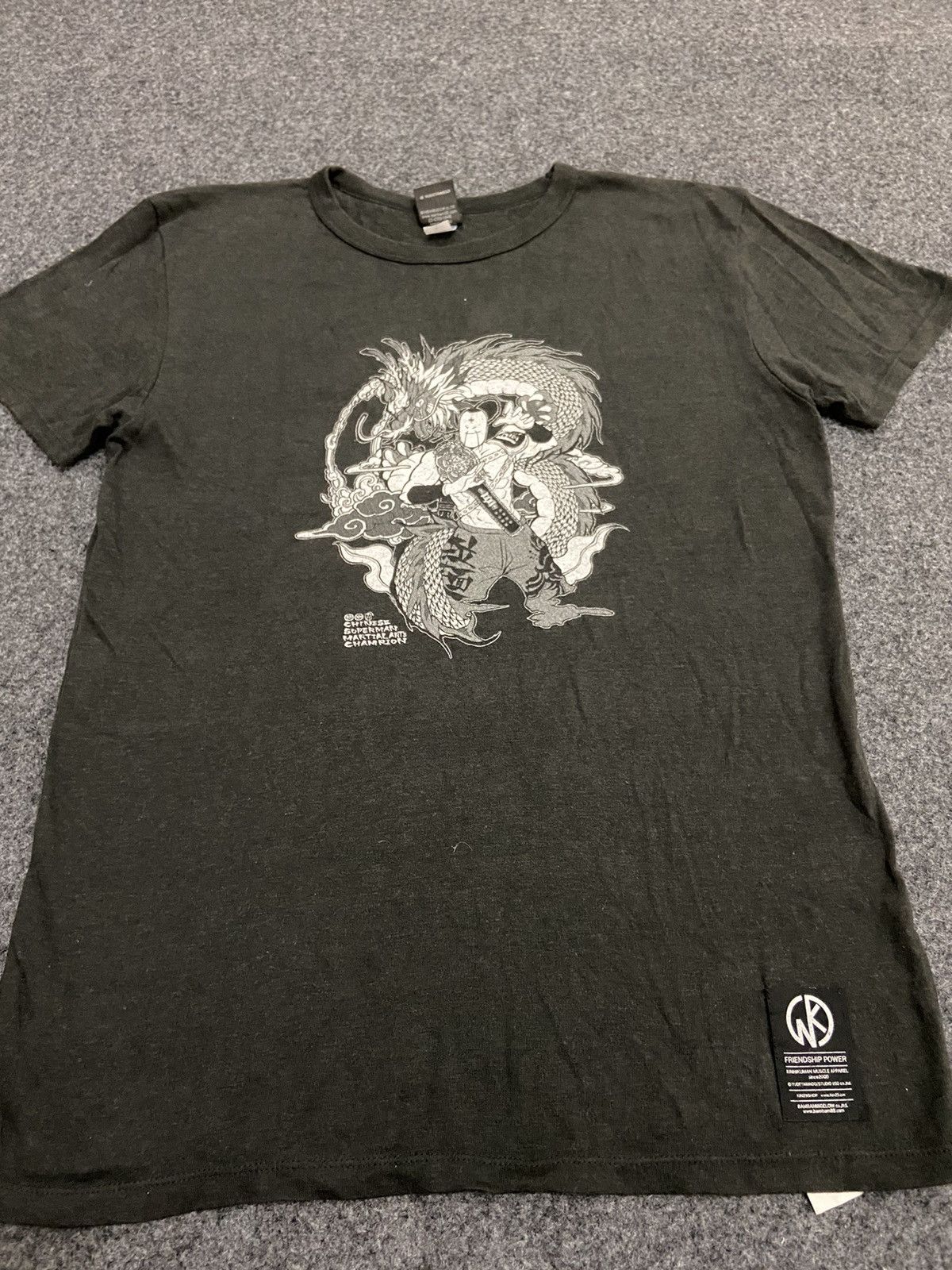 If Six Was Nine × Japanese Brand × Le Grande Bleu (L.G.B.) Vintage kinnikuman yudetamago dragon tee Size US L / EU 52-54 / 3 - 2 Thumbnail