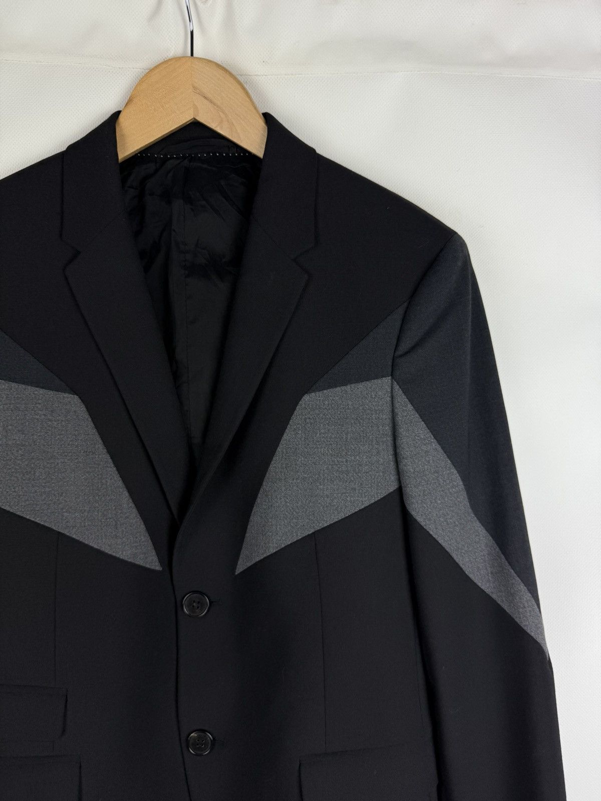 Neil Barrett Neil Barrett Wool Blazer Jacket Size US 36 / EU 46 Slim Fit Size 36R - 5 Thumbnail