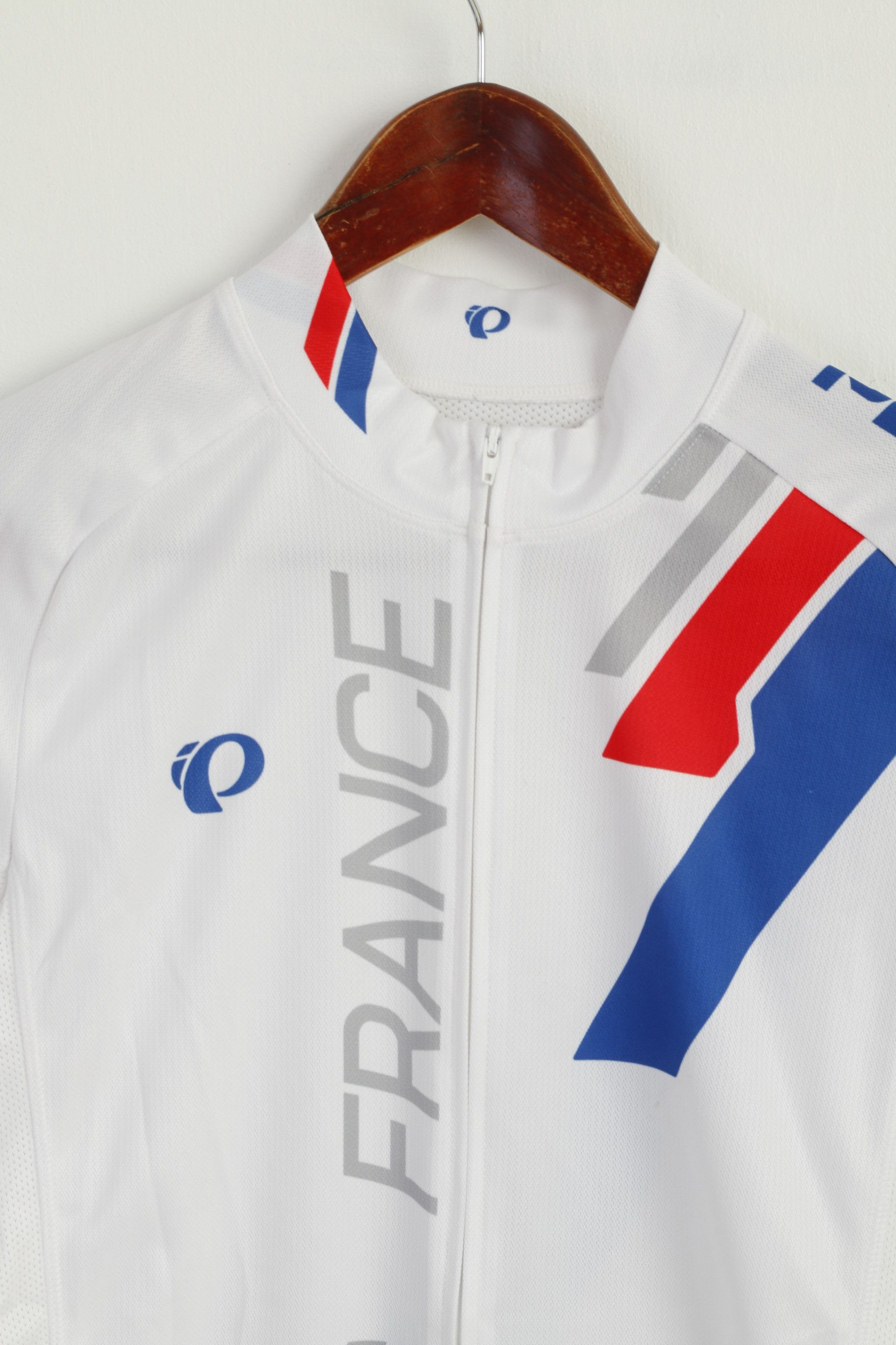 Vintage Pearl Izumi Elite Men M Cycling Shirt White France 7761 Size US M / EU 48-50 / 2 - 2 Thumbnail