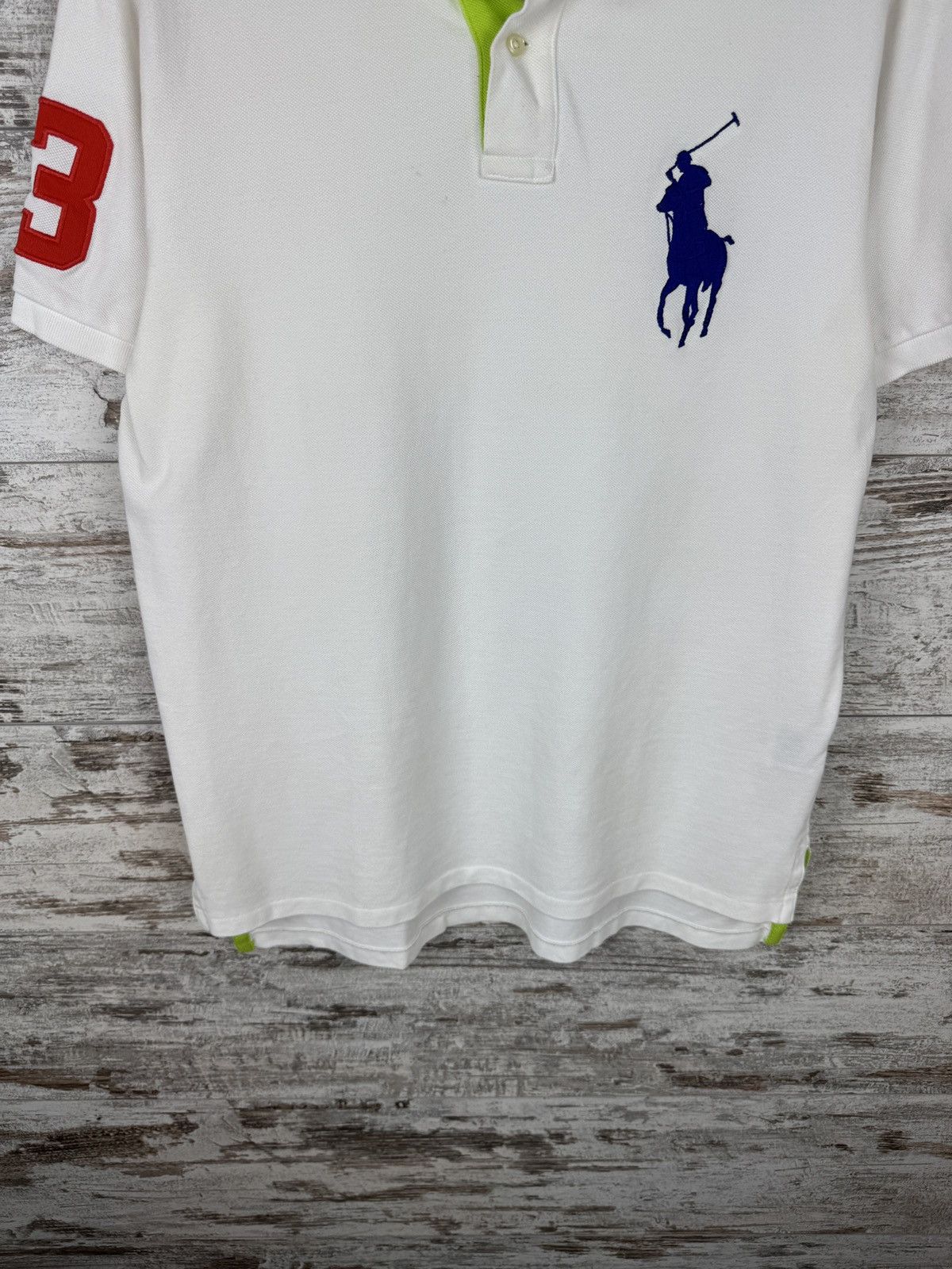 Polo Ralph Lauren × Vintage Mens Vintage Polo Ralph Lauren Polos 3 T-shirt big pony tee Size US M / EU 48-50 / 2 - 3 Thumbnail