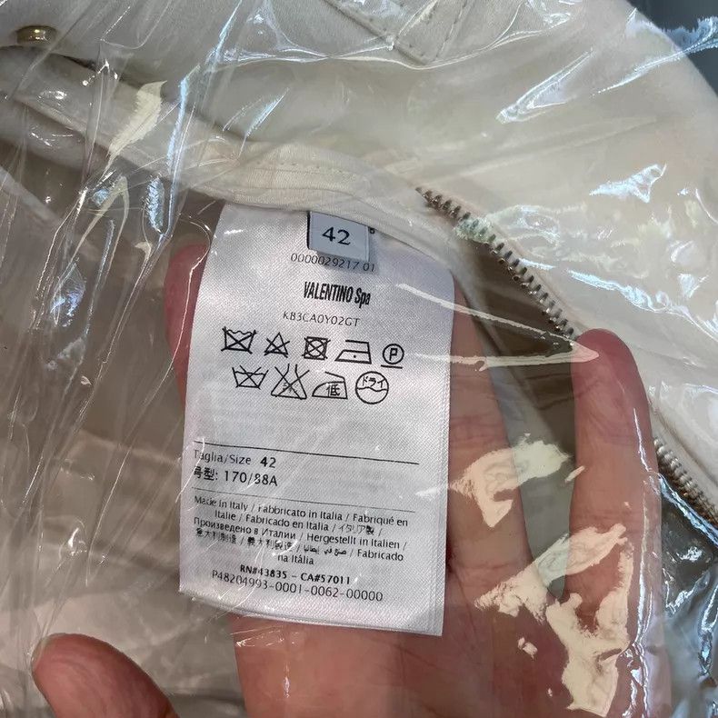 Valentino Valentino Pocket hunting outfit embellished with lapel tre Size L / US 10 / IT 46 - 6 Thumbnail