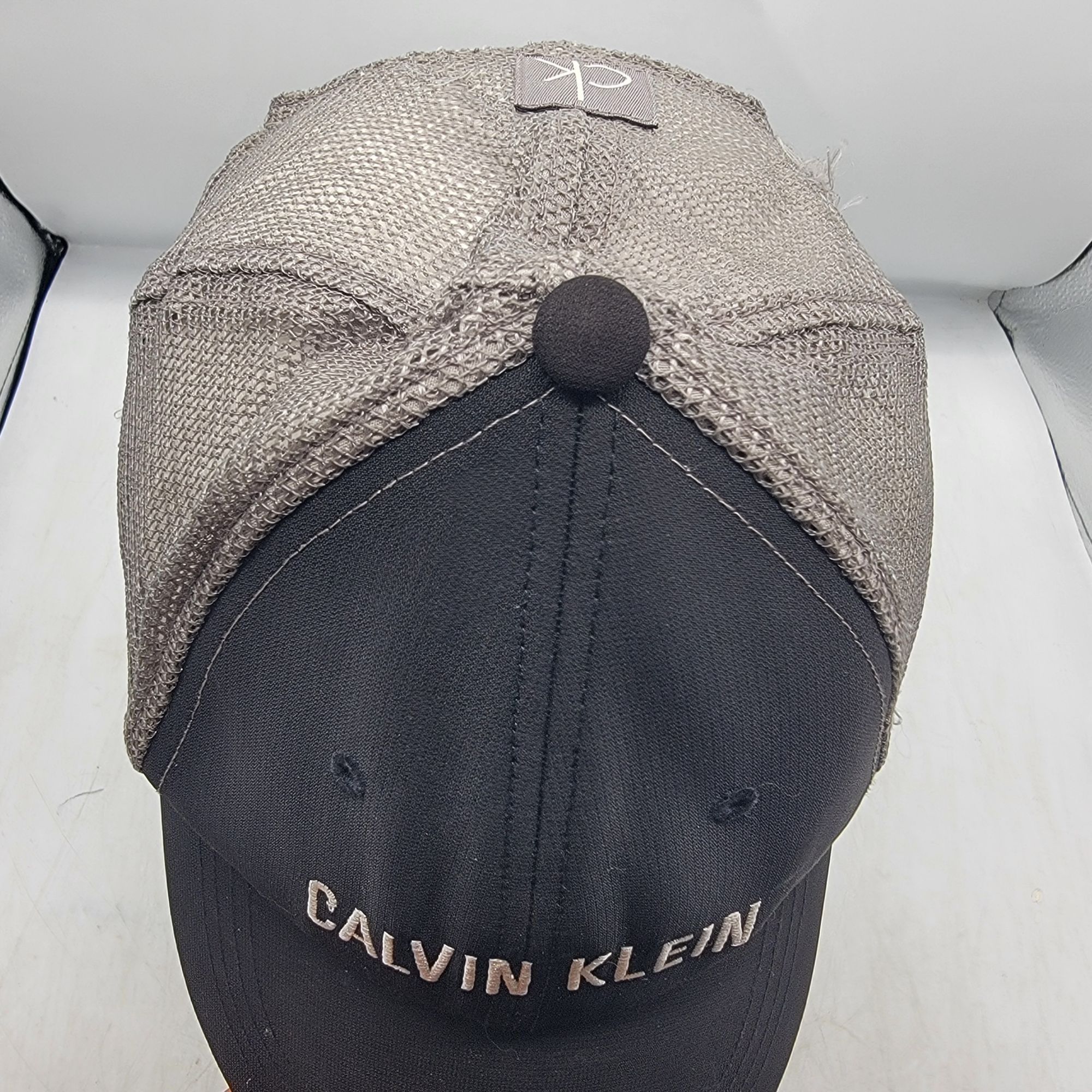 Calvin Klein Calvin Klein Adults Black Gray Trucker Hat Adjustable Casual Size ONE SIZE - 9 Thumbnail