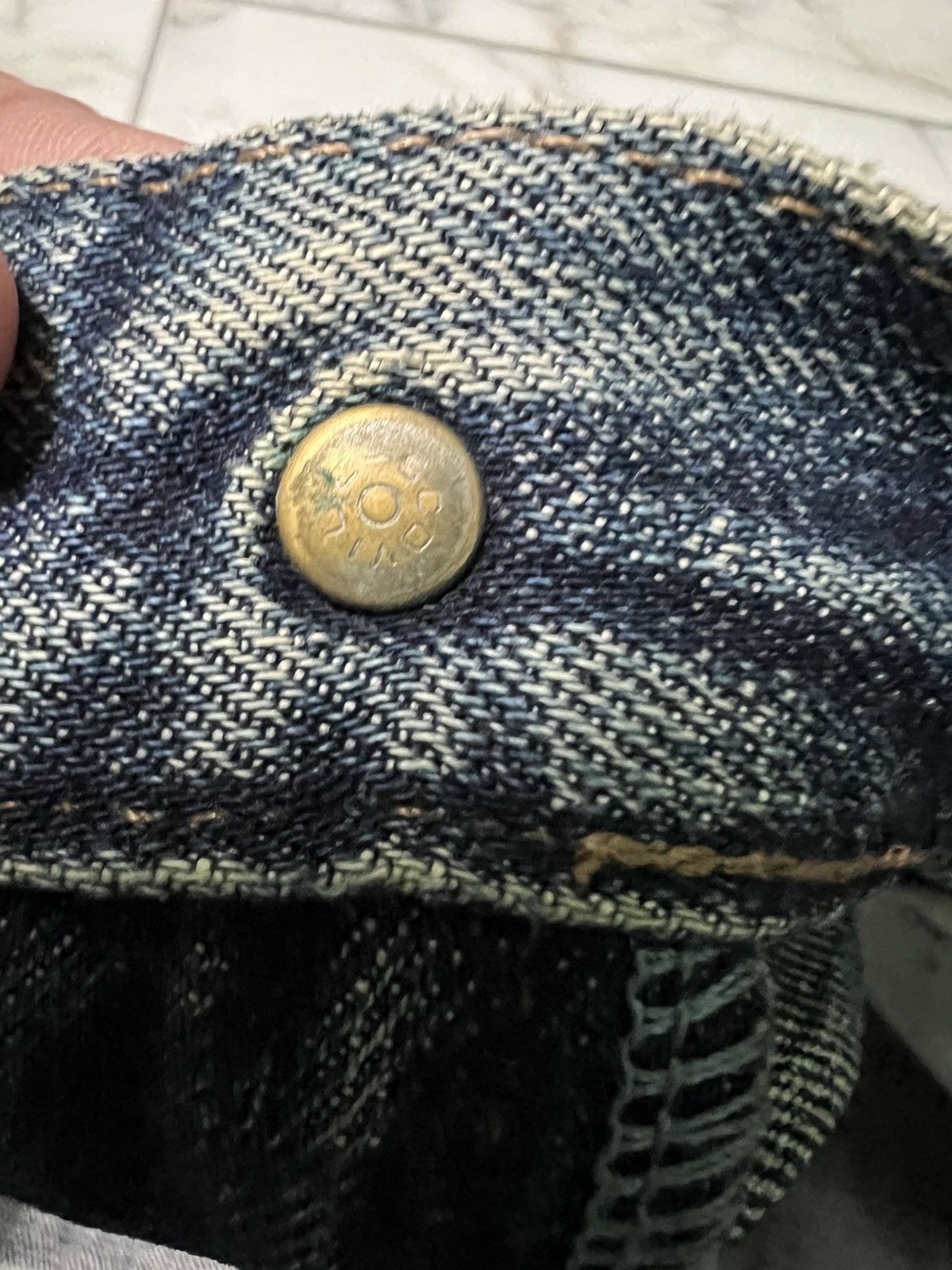If Six Was Nine × Vintage × Wrangler 💥Baggy💥Vintage 90’s Wrangler Distress Washed Jean Size US 34 / EU 50 - 11 Thumbnail