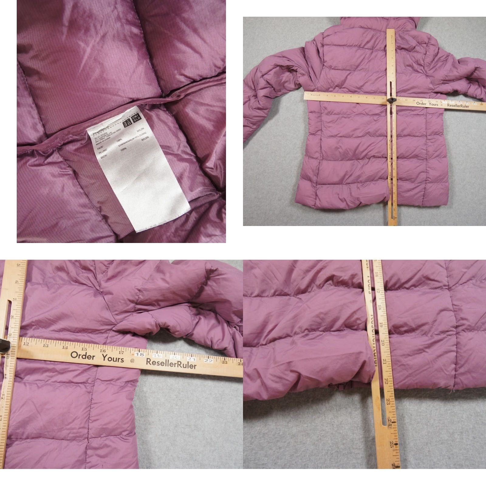 Uniqlo Uniqlo Puffer Jacket Womens Small Pink Ultra Light Down Hooded Packable Outdoors Size S / US 4 / IT 40 - 8 Thumbnail
