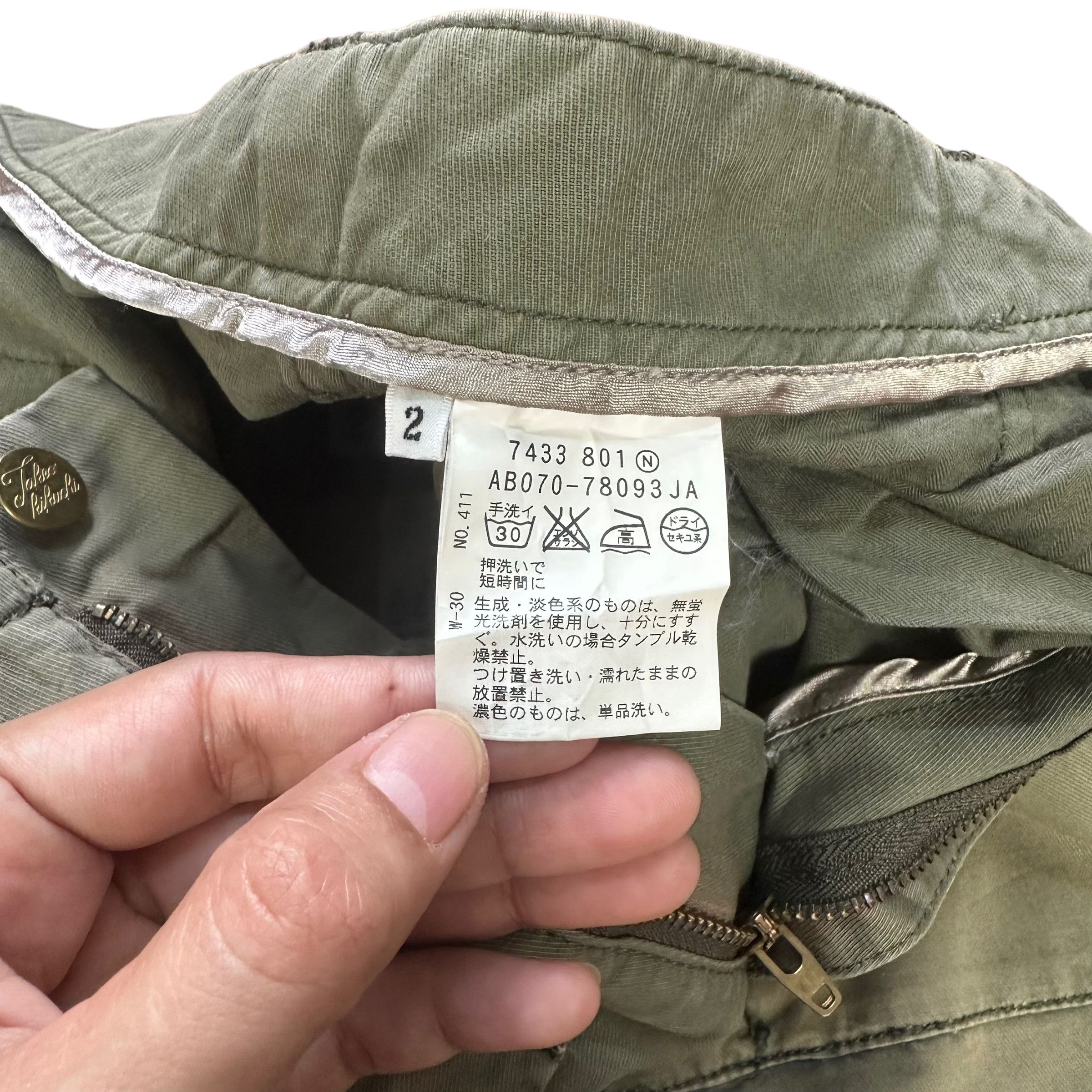 Takeo Kikuchi TAKEO KIKUCHI ESCAPE RARE DESIGN MULTIPOCKET PANT #8232-213 Size US 30 / EU 46 - 7 Thumbnail