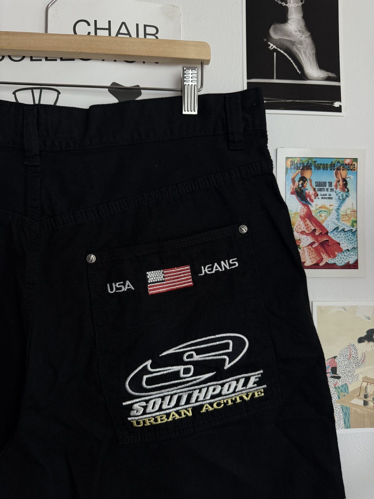 Southpole Vintage y2k Southpole baggy denim shorts jorts 36 hiphop rap Size US 36 / EU 52 - 3 Thumbnail