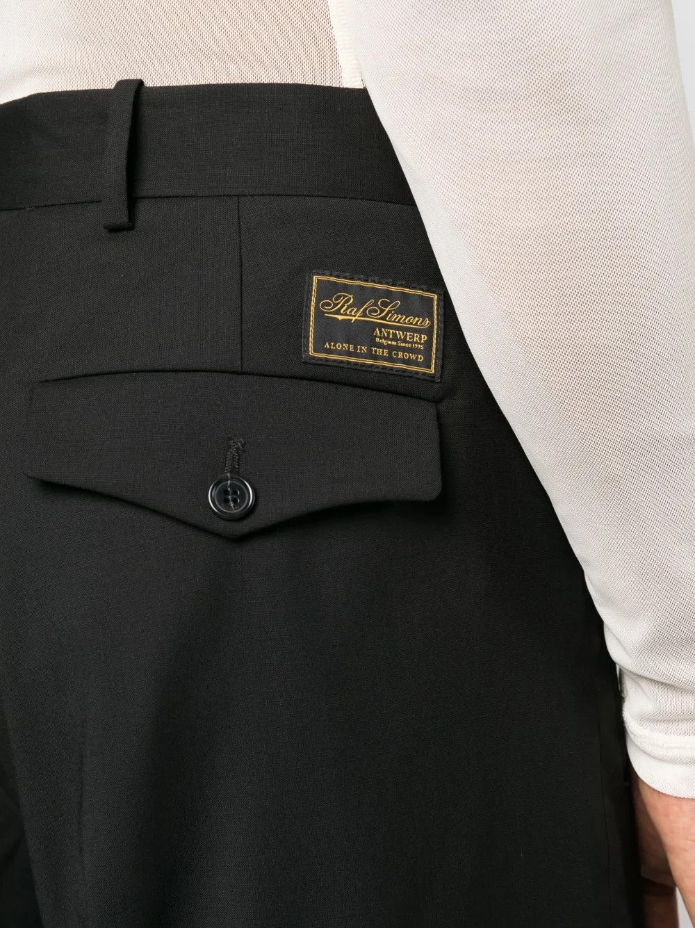 Raf Simons o1y0325 Casual Pant in Black Size US 32 / EU 48 - 3 Thumbnail