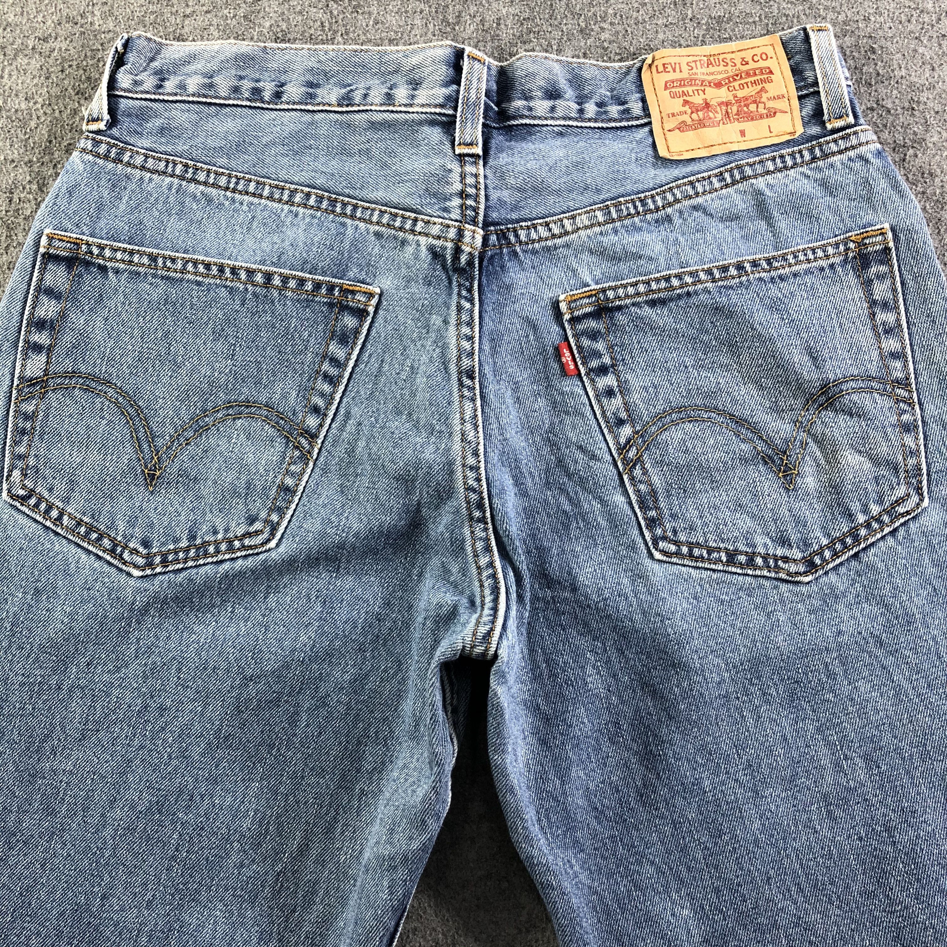 Levi's Vintage Blue Wash Levis 559 Jeans-J3380 Size US 32 / EU 48 - 4 Thumbnail