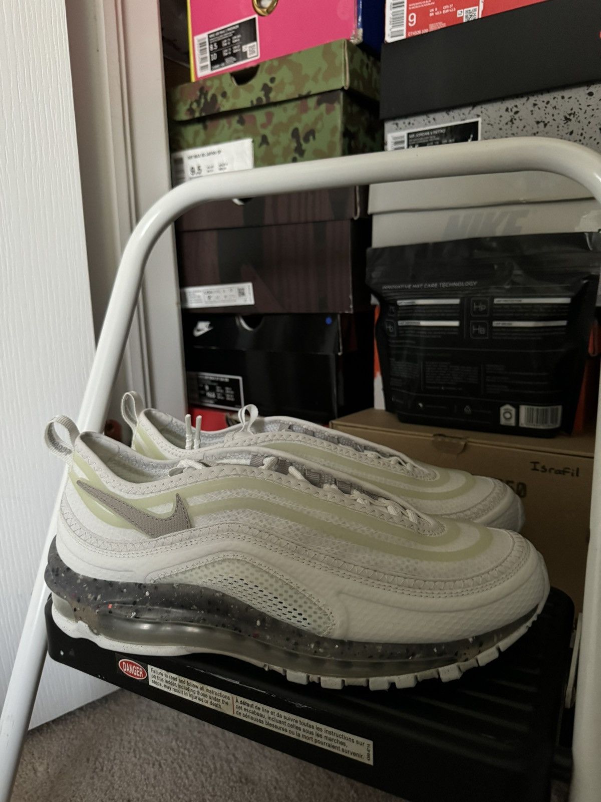 image of Nike Air Max 97 Terrascape “ Sail” () Shoes in White, Men's