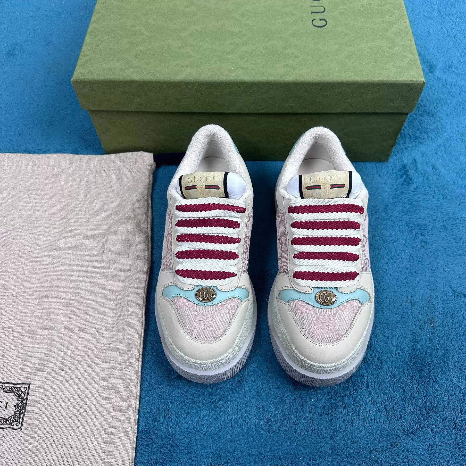 Gucci Gucci Petite Pink Beige Women's 35.5 Size US 5 / IT 35 - 1 Thumbnail