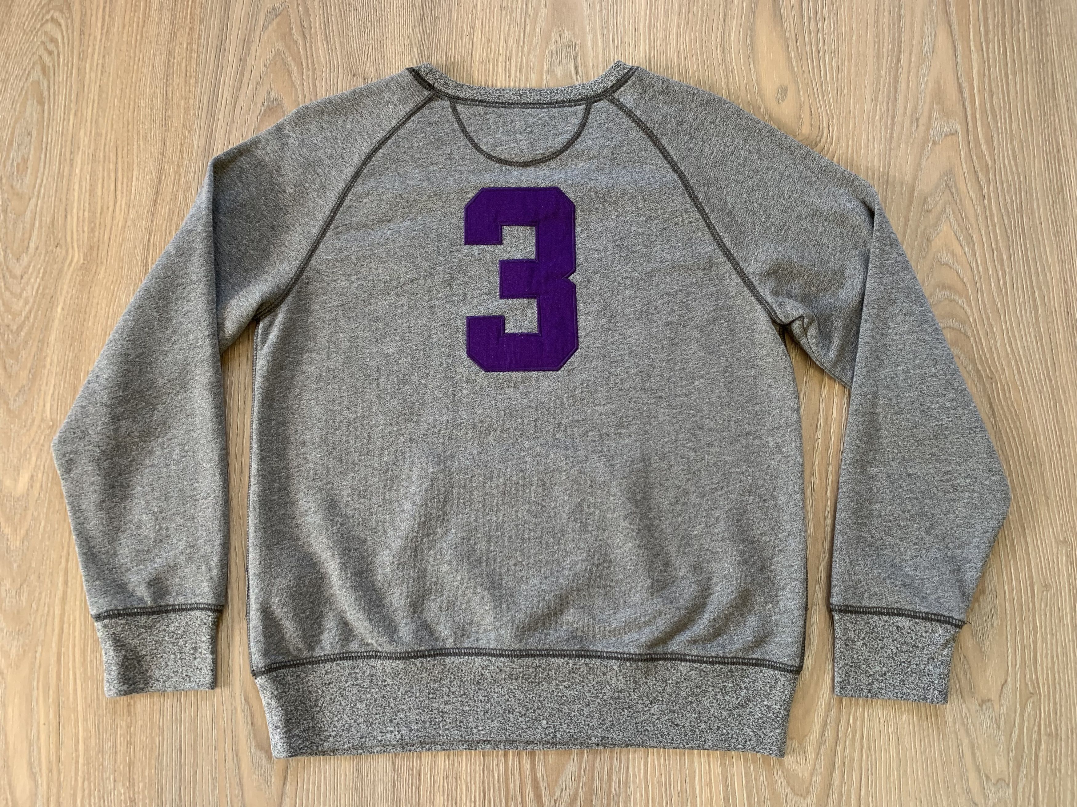 Polo Ralph Lauren × Ralph Lauren × Vintage Ralph Lauren Youth Vintage Grey Cotton Pocket Sweatshirt Size US XXS / EU 40 - 3 Thumbnail