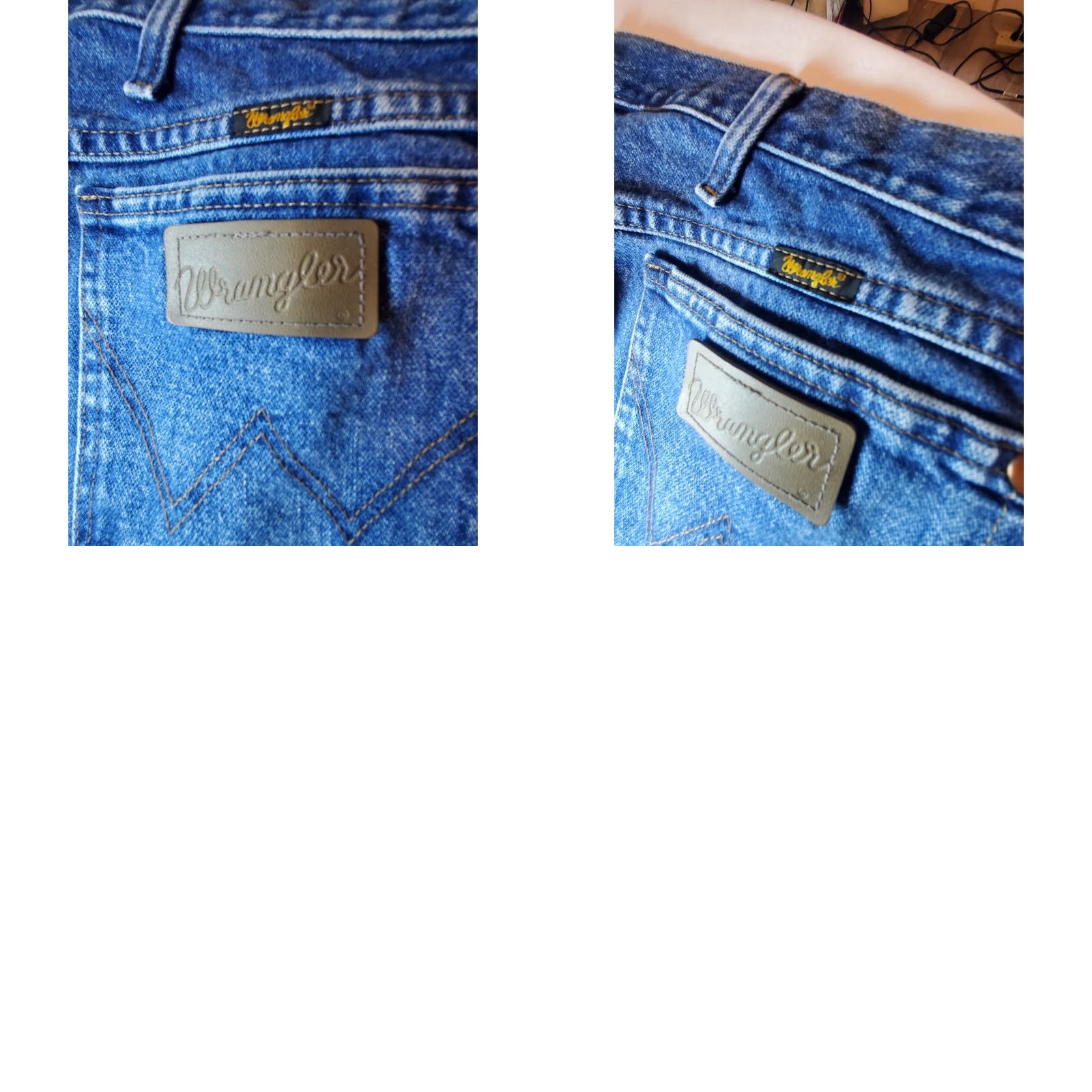 Wrangler VINTAGE Wrangler Jeans Mens 40x34 Western Cowboy Boot Cut 90s Blue Denim Size US 40 / EU 56 - 8 Thumbnail