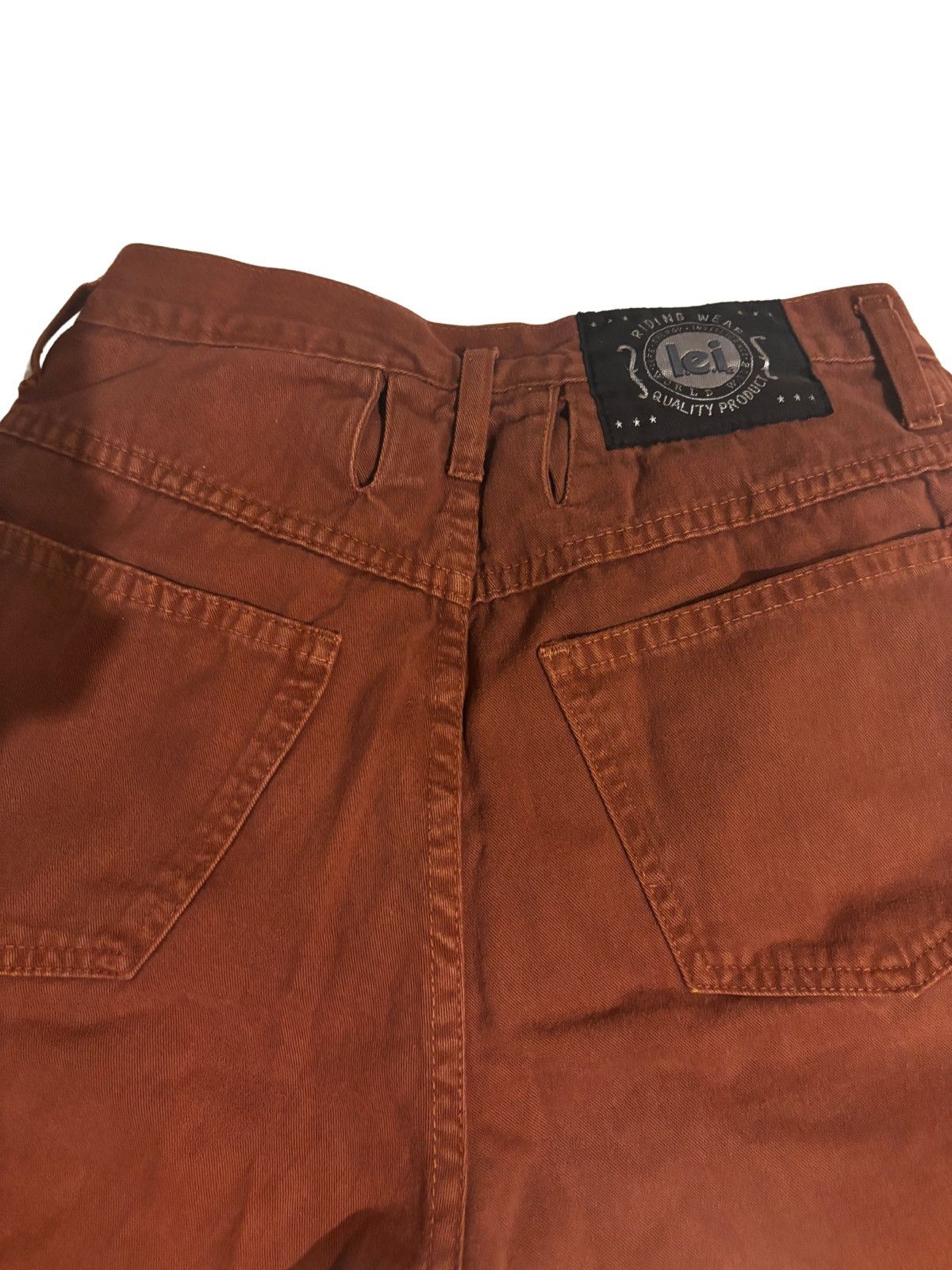 L.E.I. Women’s brown jean shorts.wp1207 Size 25" / US 0 / IT 36 - 7 Thumbnail
