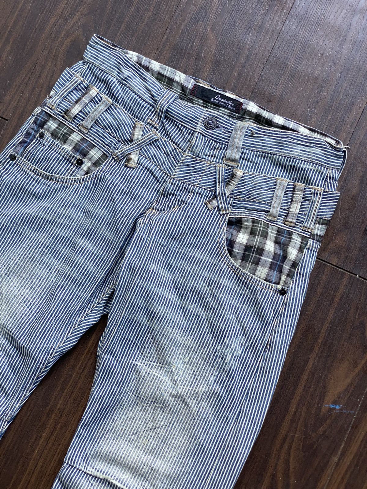 DOMINATE DOUBLEWAIST HICKORY JEANS