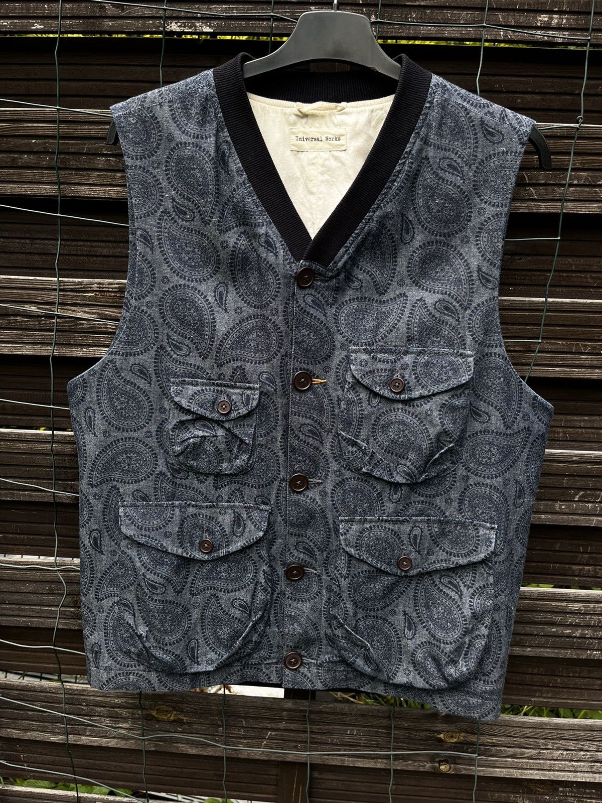 Japanese Brand × Universal Works 🔴 UNIVERSAL WORKS MULTIPOCKET Y2K STREETWEAR JAPANESE VEST Size US M / EU 48-50 / 2 - 2 Thumbnail