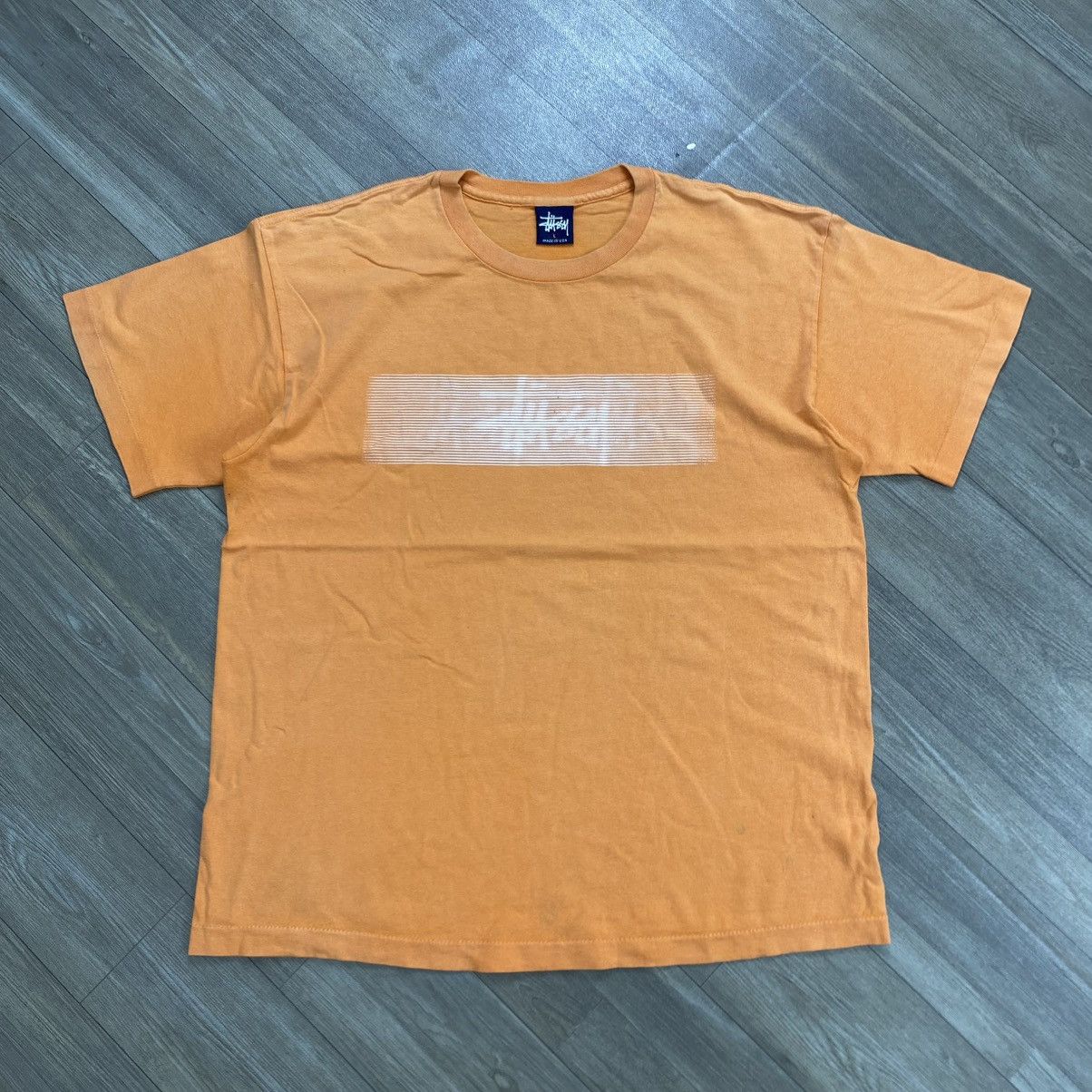 Stussy Sun Faded Vintage Stussy Blurred Logo OG Tee Streetwear Size US L / EU 52-54 / 3 - 1 Thumbnail