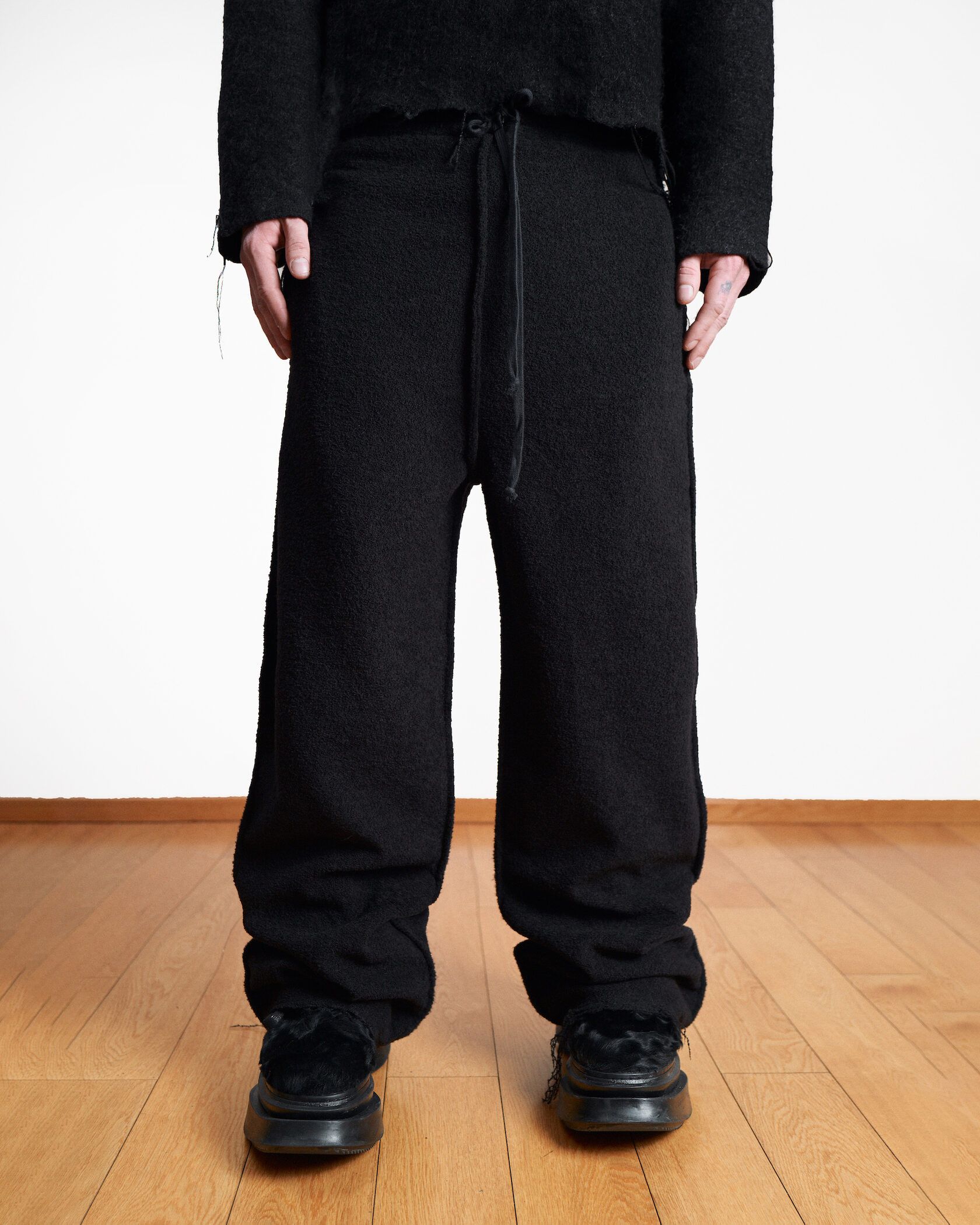 Other NKTRMNV WIDE WOOL TRACKPANTS 07.01 Size US 36 / EU 52 - 2 Thumbnail