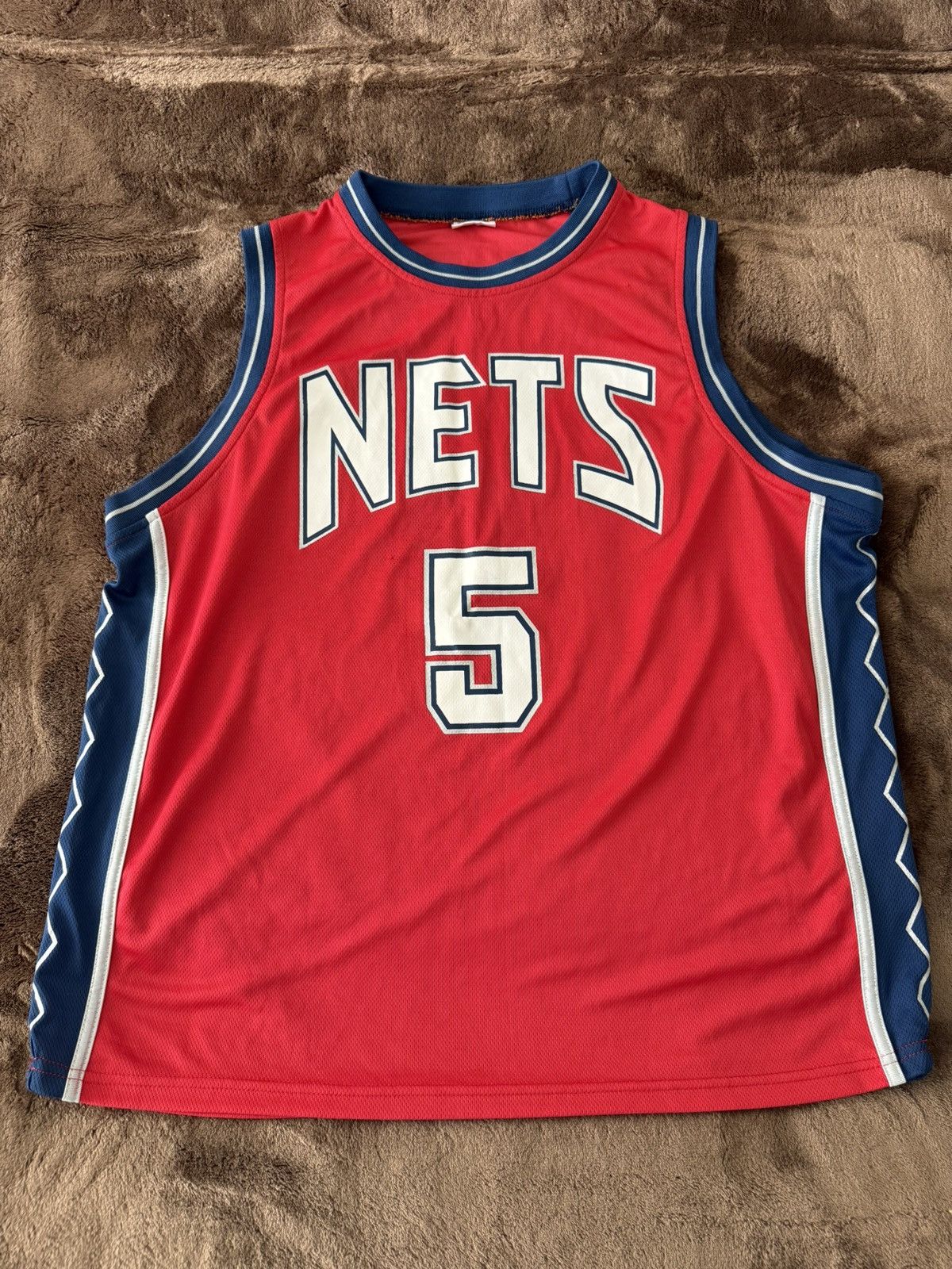 Vintage New Jersey Nets Alternate Throwback Jersey Size US S / EU 44-46 / 1 - 1 Thumbnail