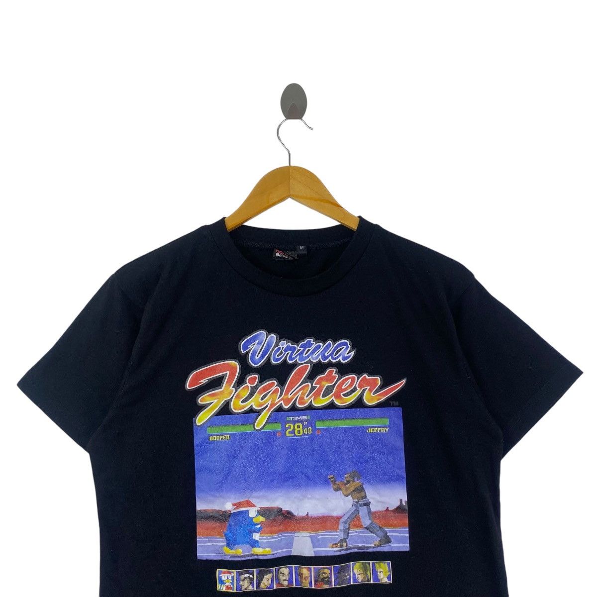 Vintage VIRTUA FIGHTER x DONPEN Video Game Console Tee Shirt Size US M / EU 48-50 / 2 - 2 Thumbnail