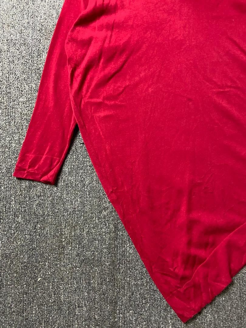 Jean Paul Gaultier Jean Paul Gaultier Asymmetry V Neck Knit Top (201) Size S / US 4 / IT 40 - 7 Thumbnail