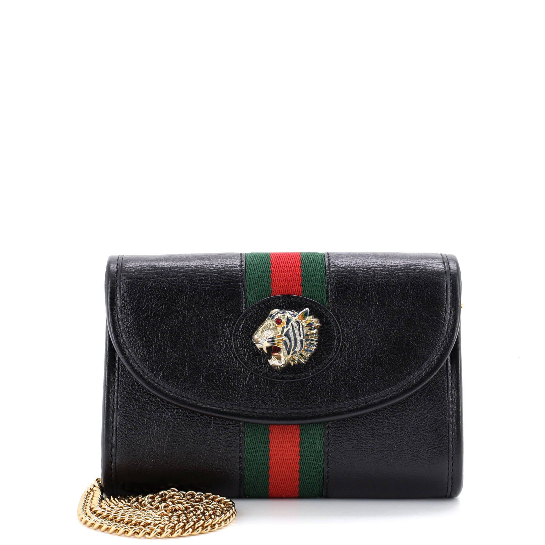 Gucci Rajah Web Chain Shoulder Bag Size ONE SIZE - 1 Thumbnail