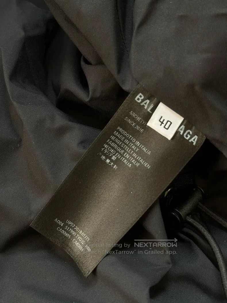 Balenciaga balenciaga black hooded parka jacket. Size US L / EU 52-54 / 3 - 7 Thumbnail