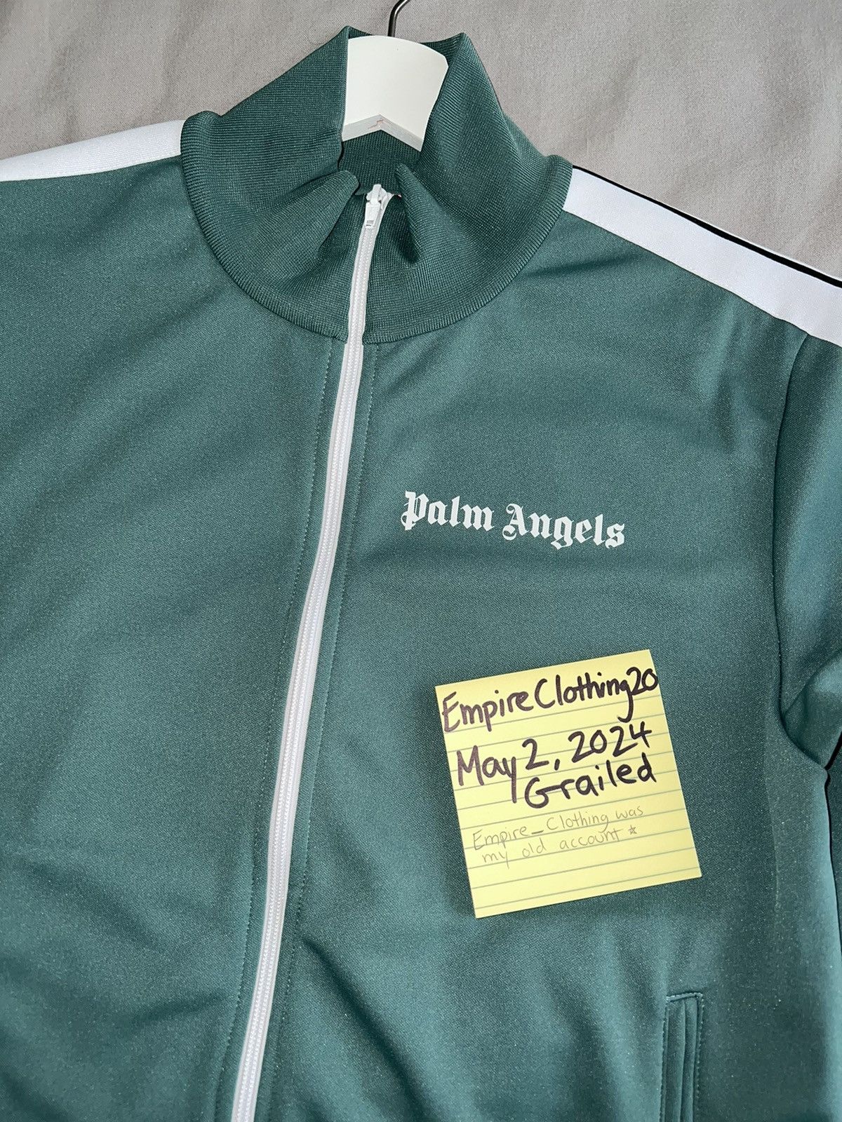 Palm Angels Palm Angels Tracksuit Top Light Zip-Up Jacket Windbreaker Size US M / EU 48-50 / 2 - 2 Thumbnail