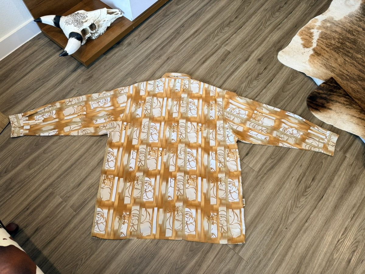 Southpole Vintage SouthPole Allover Print Button Up Long sleeve Size US XL / EU 56 / 4 - 5 Thumbnail