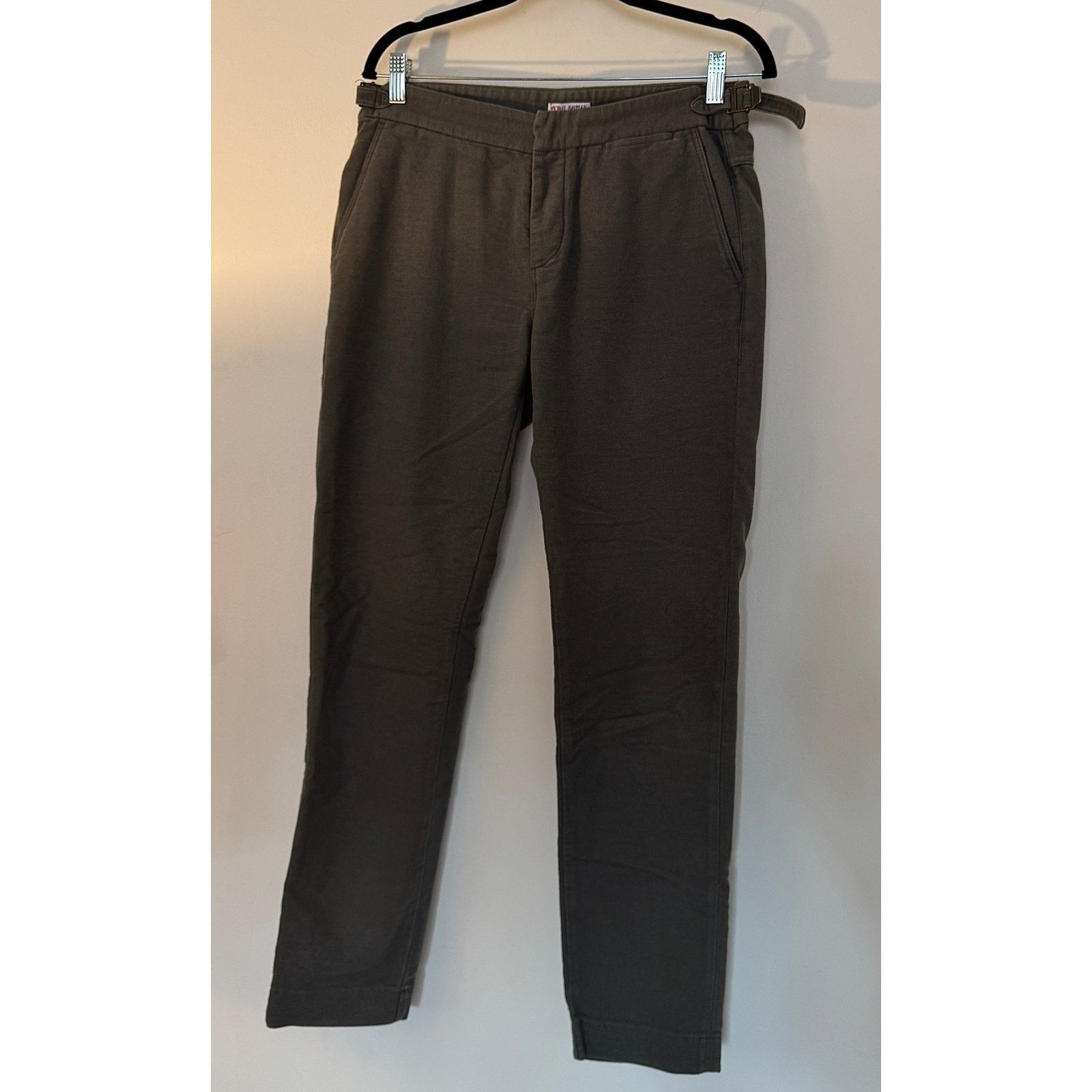 Michael Bastian MICHAEL BASTIAN Adjustable Waist Shadow Gray Pants Size US 32 / EU 48 - 1 Thumbnail