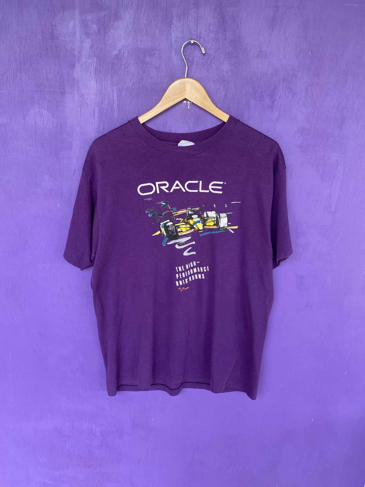 Other Vintage 80s Oracle racing team UNIX t-shirt Size US L / EU 52-54 / 3 - 1 Thumbnail