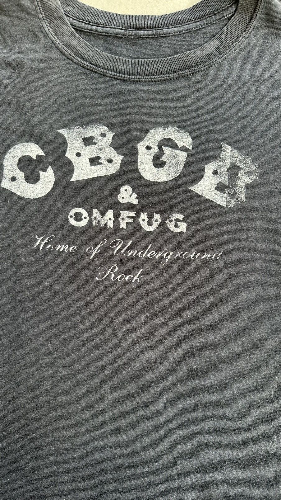 Vintage VINTAGE CBGB & OMFUG T SHIRT Size US XXL / EU 58 / 5 - 2 Thumbnail