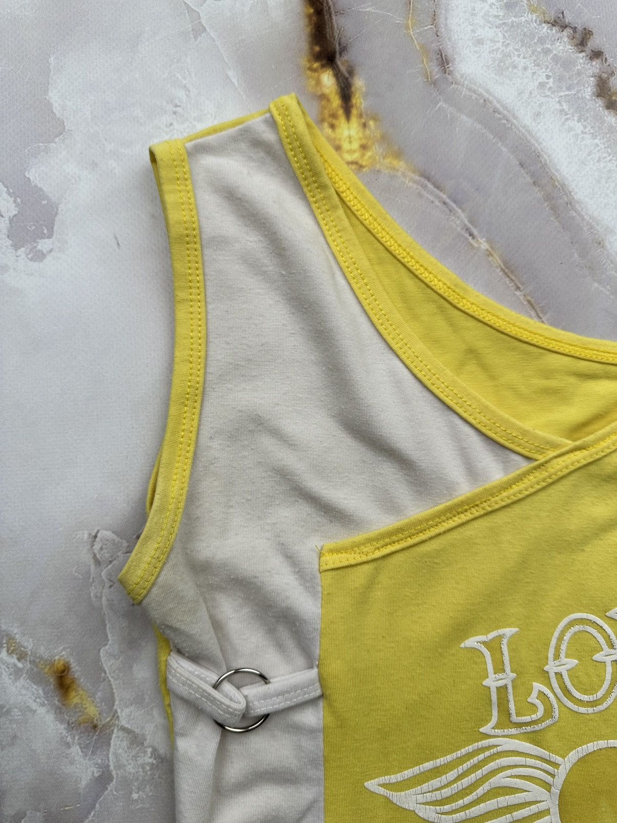 Japanese Brand Vintage Printed Tank Top Size XS / US 0-2 / IT 36-38 - 2 Thumbnail