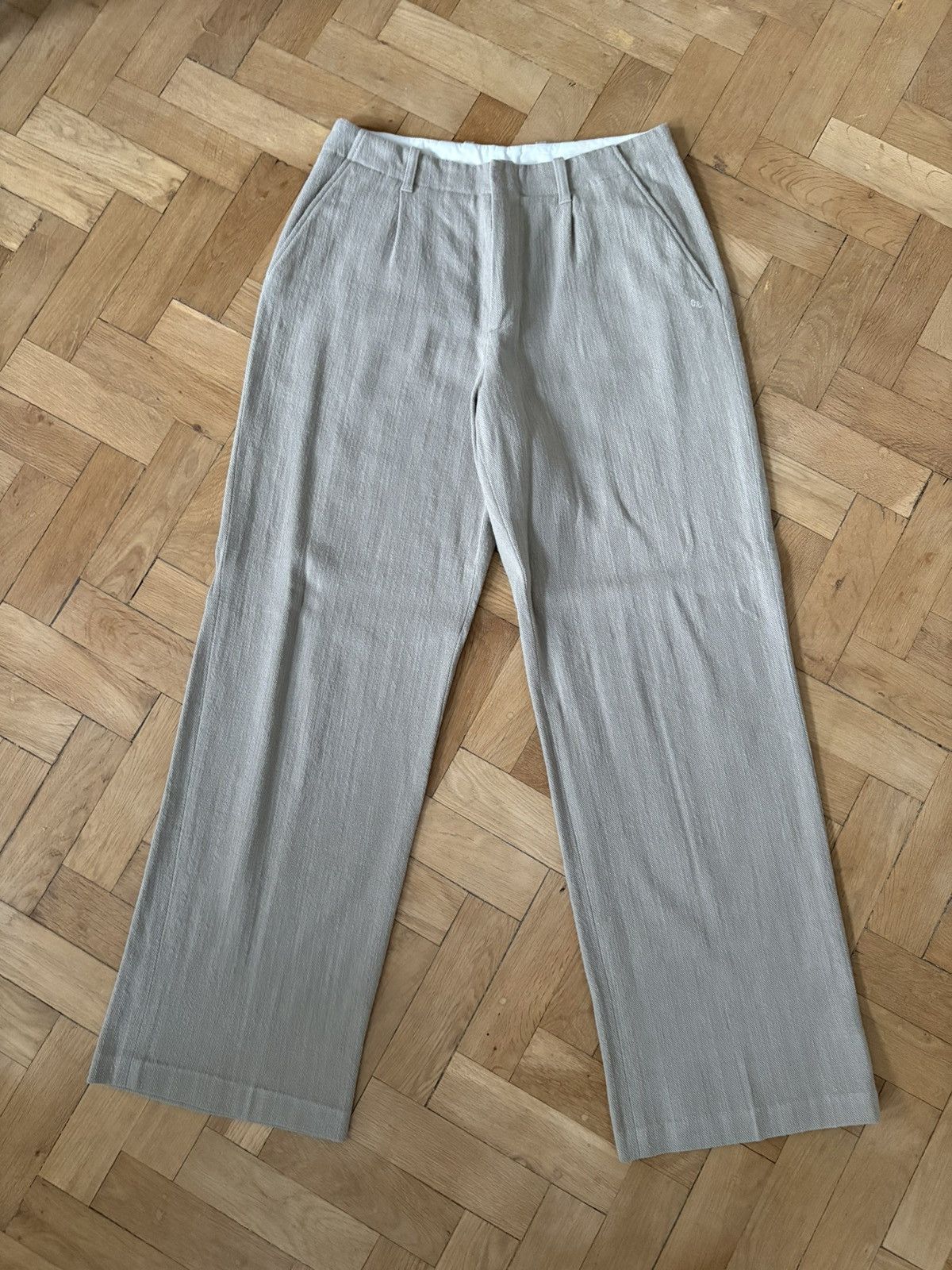 Our Legacy Our Legacy Borrowed Chino True Khaki Cotton Size US 30 / EU 46 - 1 Thumbnail