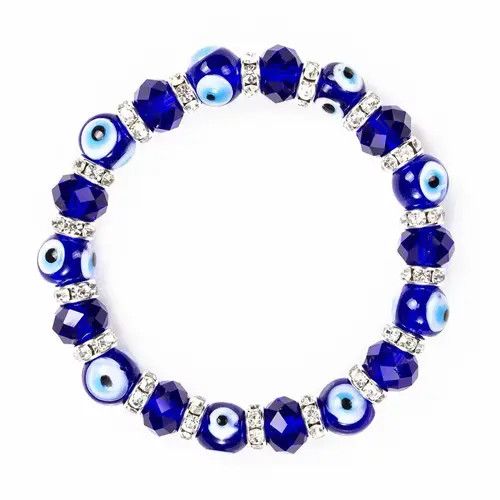 Other Matsushita x Kei Crystal Evil Eye Bracelet Size ONE SIZE - 7 Thumbnail