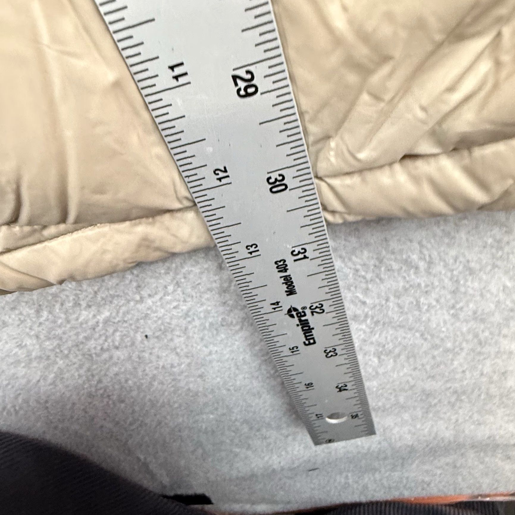 Eddie Bauer Eddie Bauer EB650 Down Puffer Jacket Women’s 2XL Beige Long Parka Zip Hooded Insulated Zippered Pockets Winter Fall Casual Travel Workwear Mens? Women Size XXL / US 16-18 / IT 52-54 - 6 Thumbnail