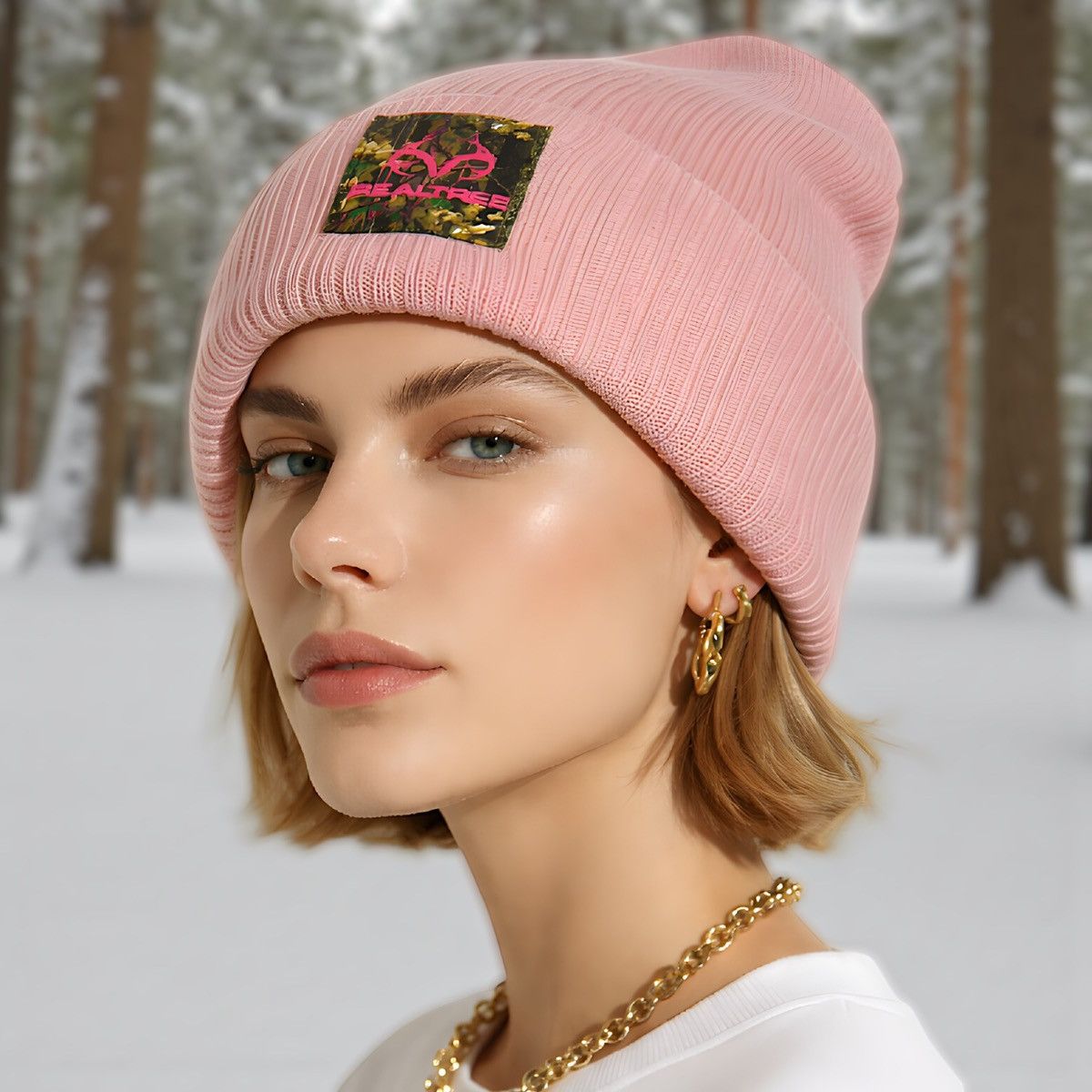 Realtree 3-Pack Real Tree Ribbed Cuff Beanie Hat Sz OS Size ONE SIZE - 1 Thumbnail