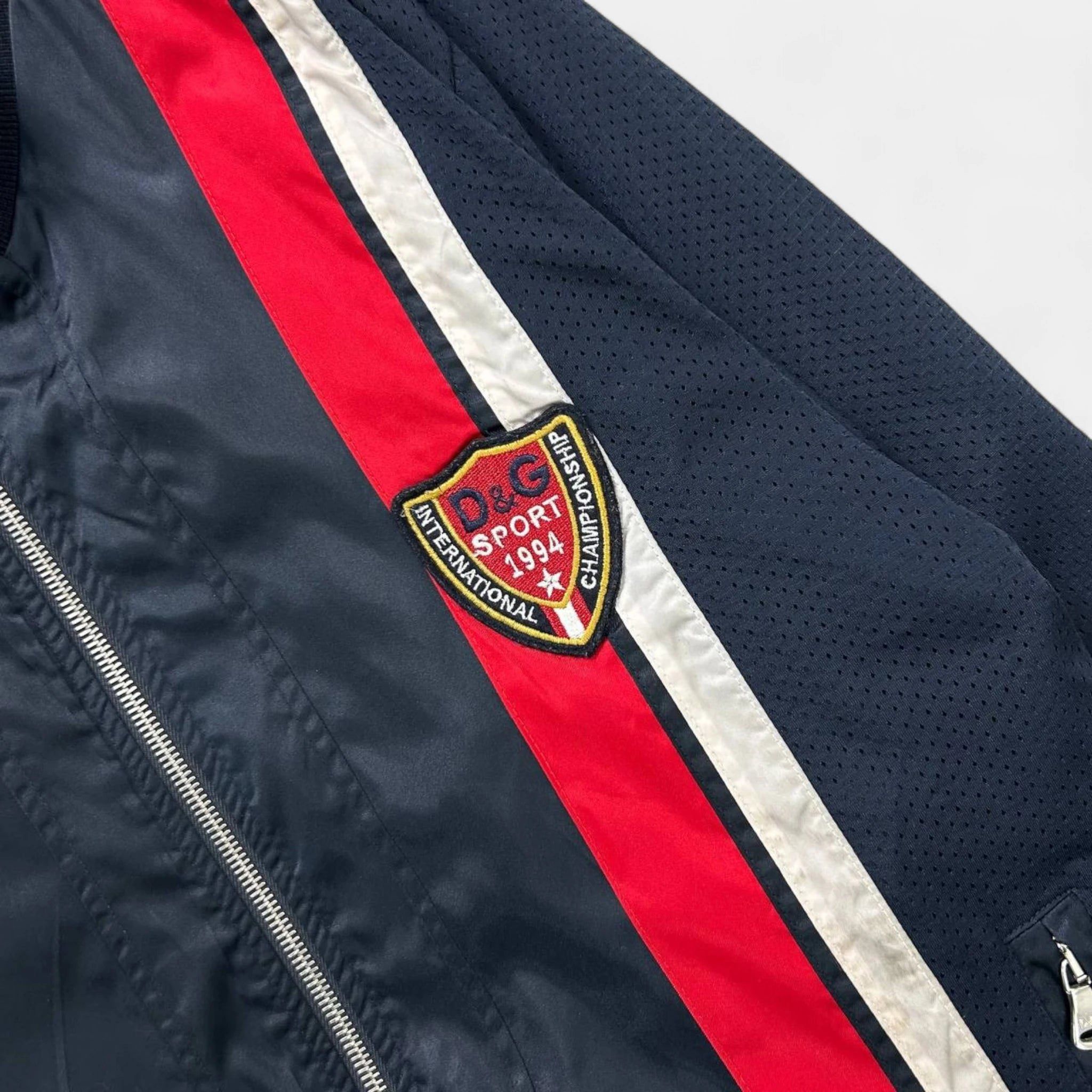 Dolce & Gabbana Dolce & Gabbana Sport Blue Nylon Jacket Size US L / EU 52-54 / 3 - 3 Thumbnail