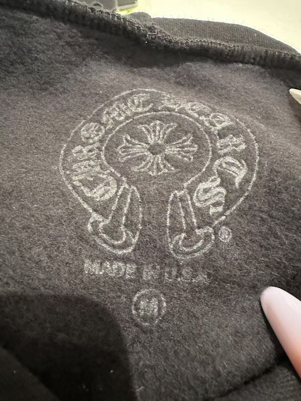 Chrome Hearts Chrome Hearts Black Classic Horseshoe Logo Pullover Hoodie Size US M / EU 48-50 / 2 - 4 Thumbnail