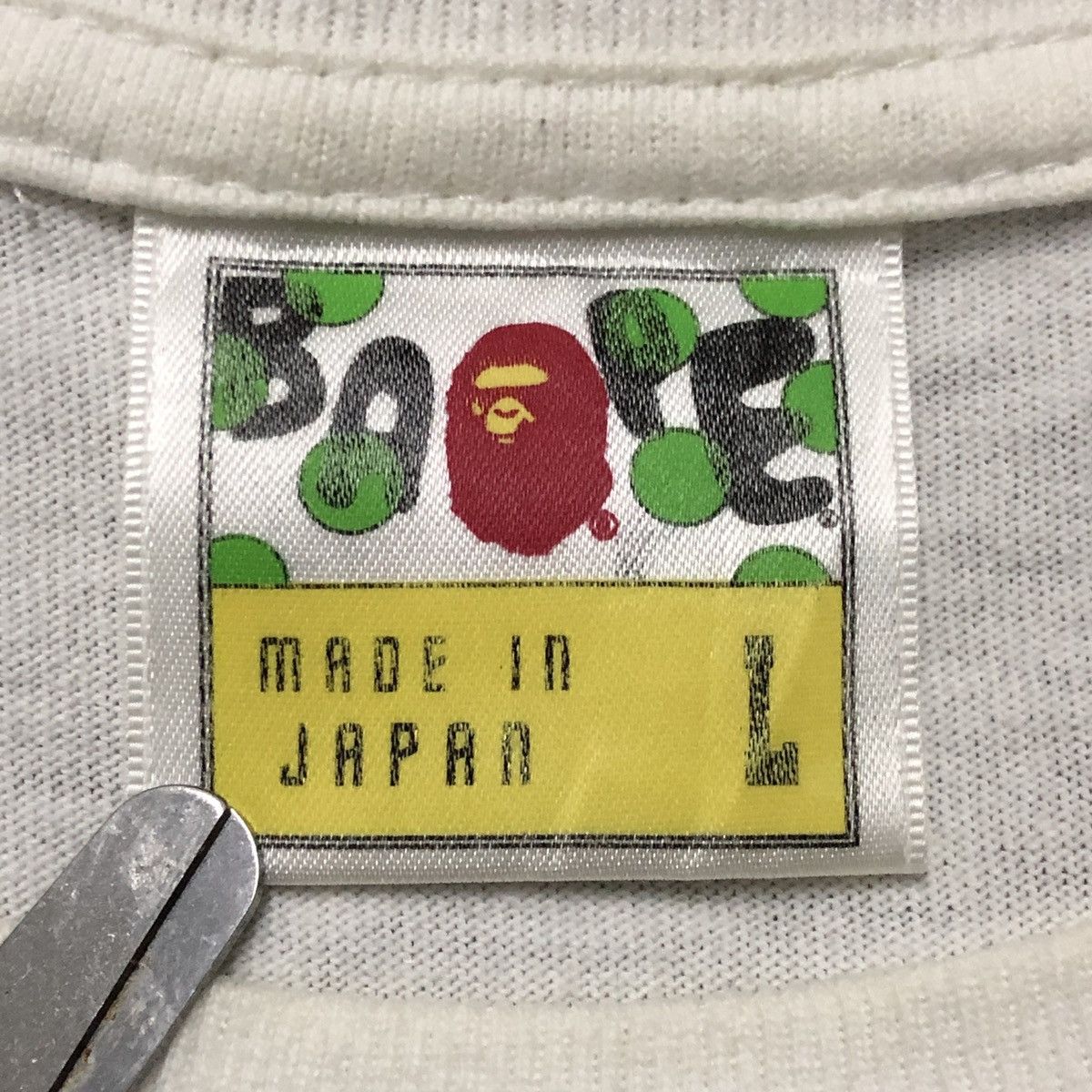 Bape Bapesta Mirror Print Bapehead Tee Size US L / EU 52-54 / 3 - 5 Thumbnail