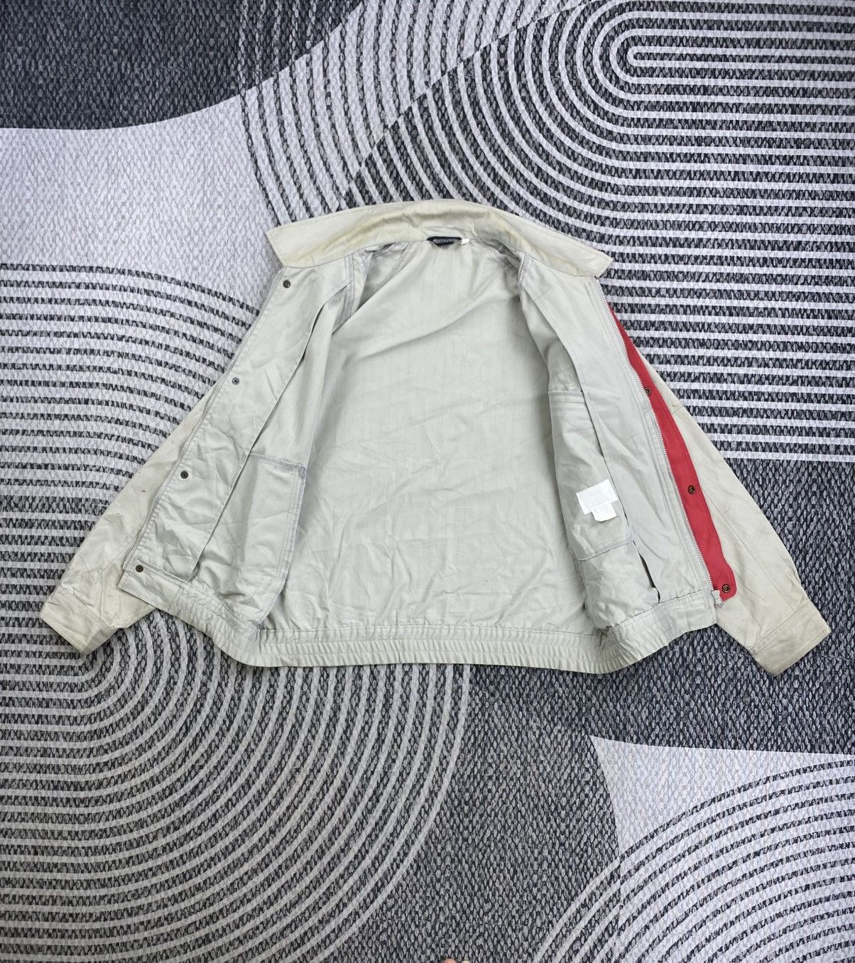 Japanese Brand Vintage Bridgestone Stain Racing Sports Zipper Jacket Size US L / EU 52-54 / 3 - 6 Thumbnail
