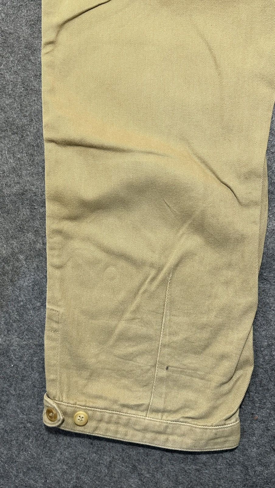 Issey Miyake Issey Miyake men's cotton pants in beige. Size US 36 / EU 52 - 6 Thumbnail