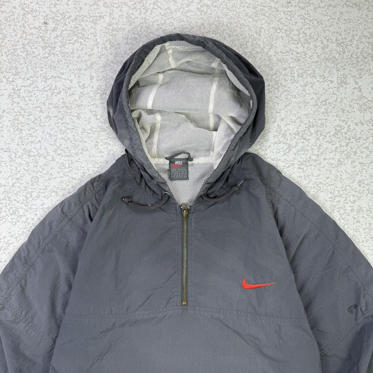 Nike × Vintage 💥Vintage 90s Nike X-Training Half Zipper Drill Jacket Size US M / EU 48-50 / 2 - 3 Thumbnail