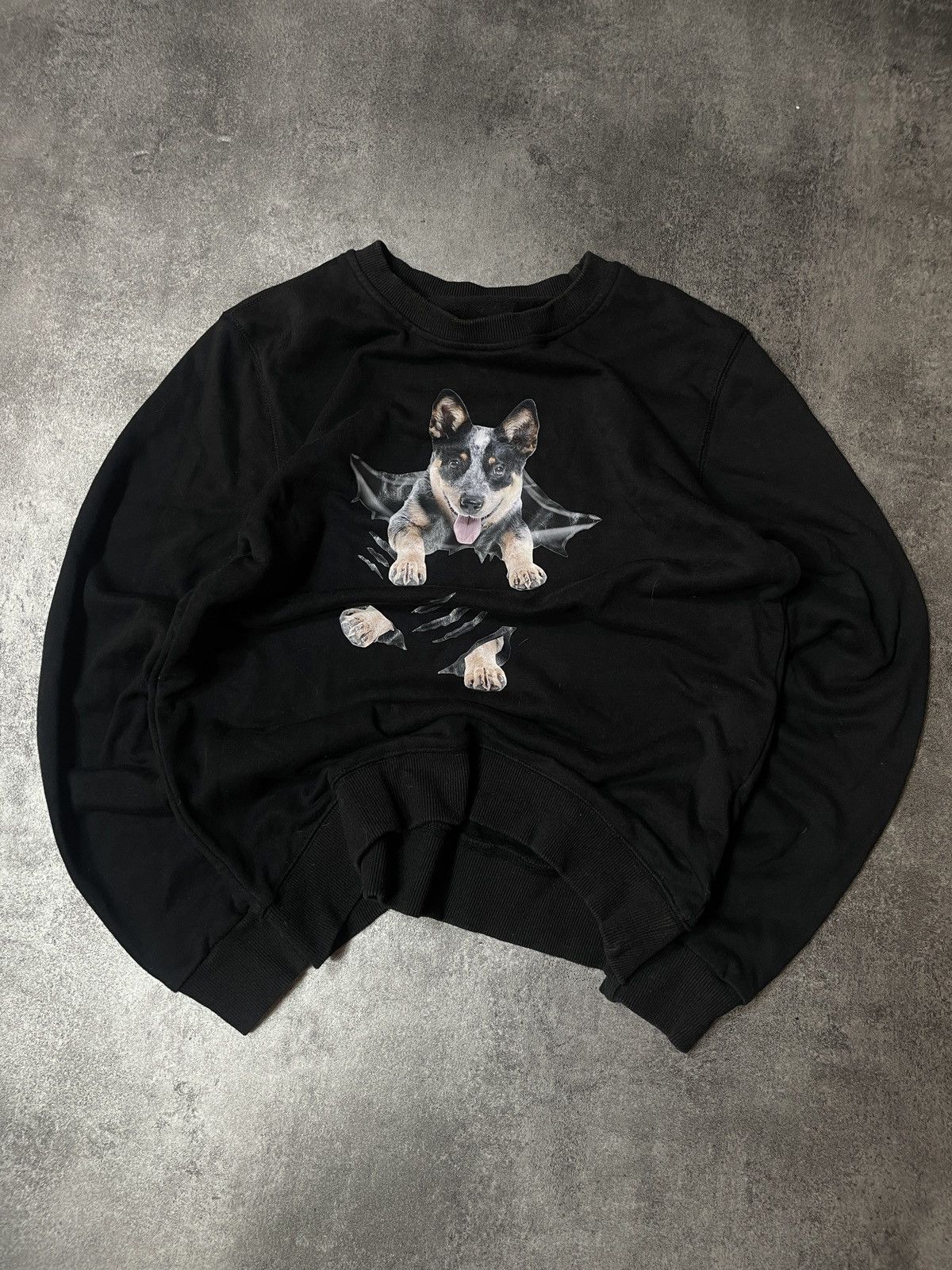 Vintage 🔥Offers🔥Animal Dog Vintage Y2K Sweatshirt Size S / US 4 / IT 40 - 1 Thumbnail