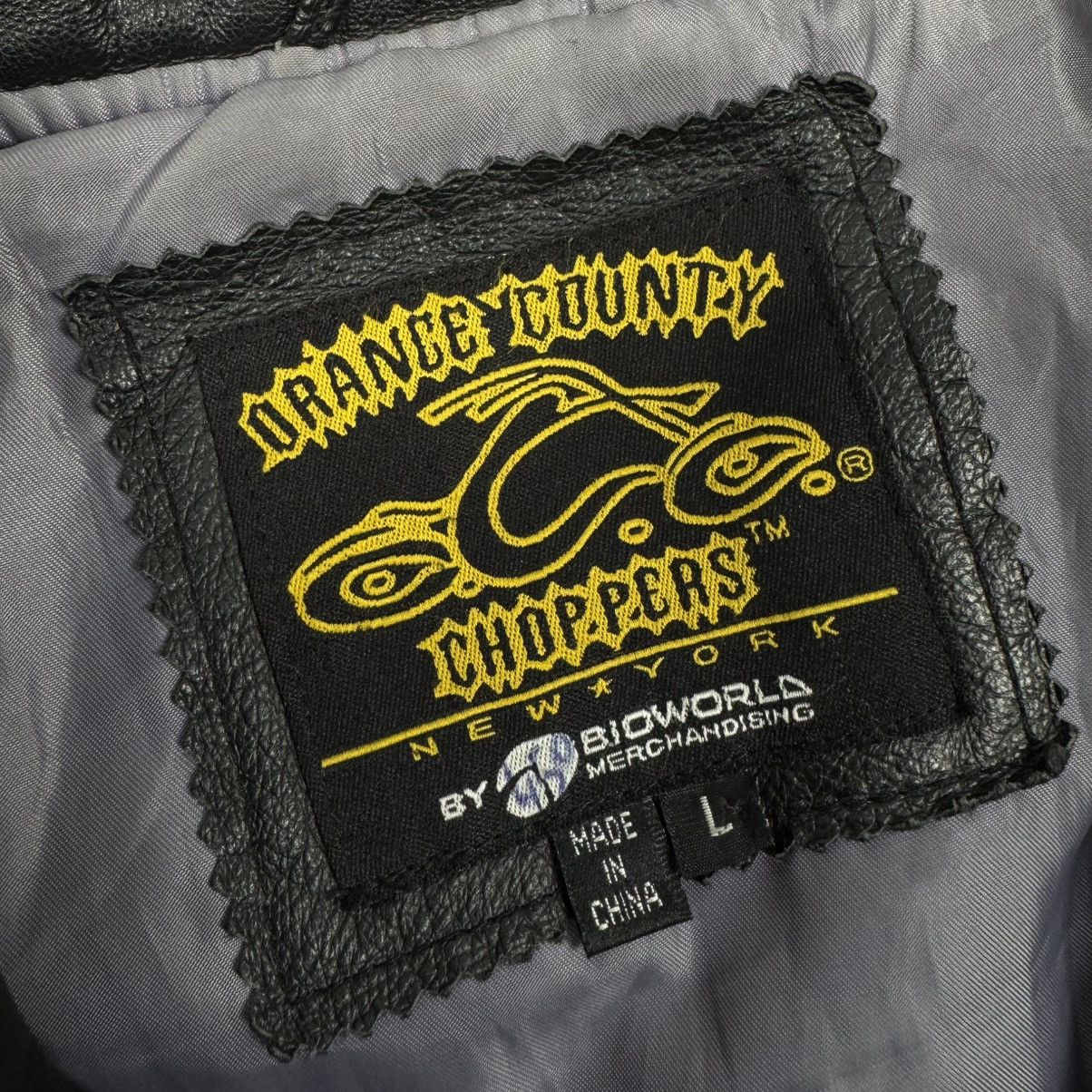 West Coast Choppers Vintage Orange Country Choppers Leather Jacket Size US L / EU 52-54 / 3 - 13 Thumbnail