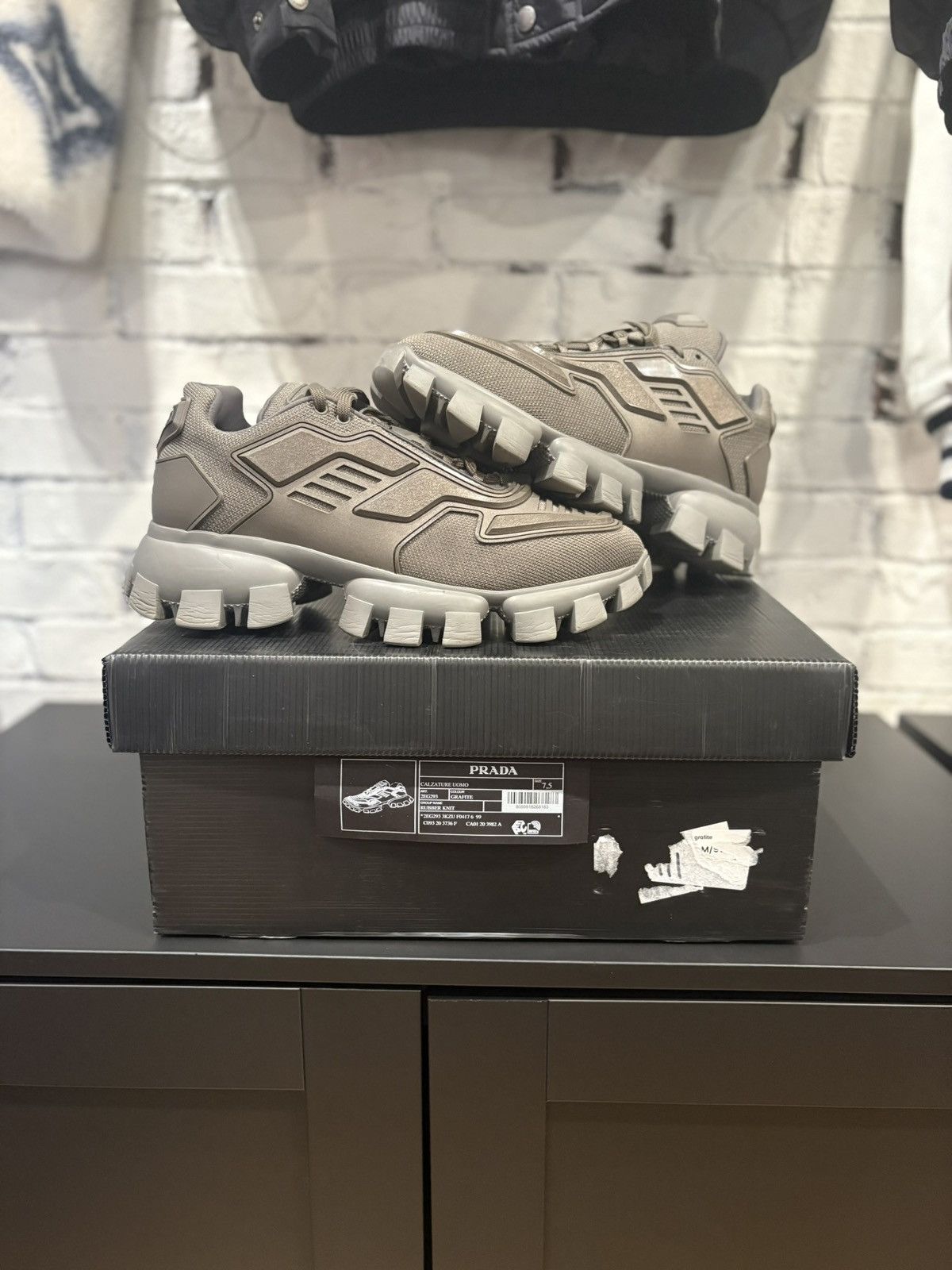 Prada Prada Cloudbust Thunder Gray PO Size 7.5 Size US 7.5 / EU 40-41 - 1 Thumbnail