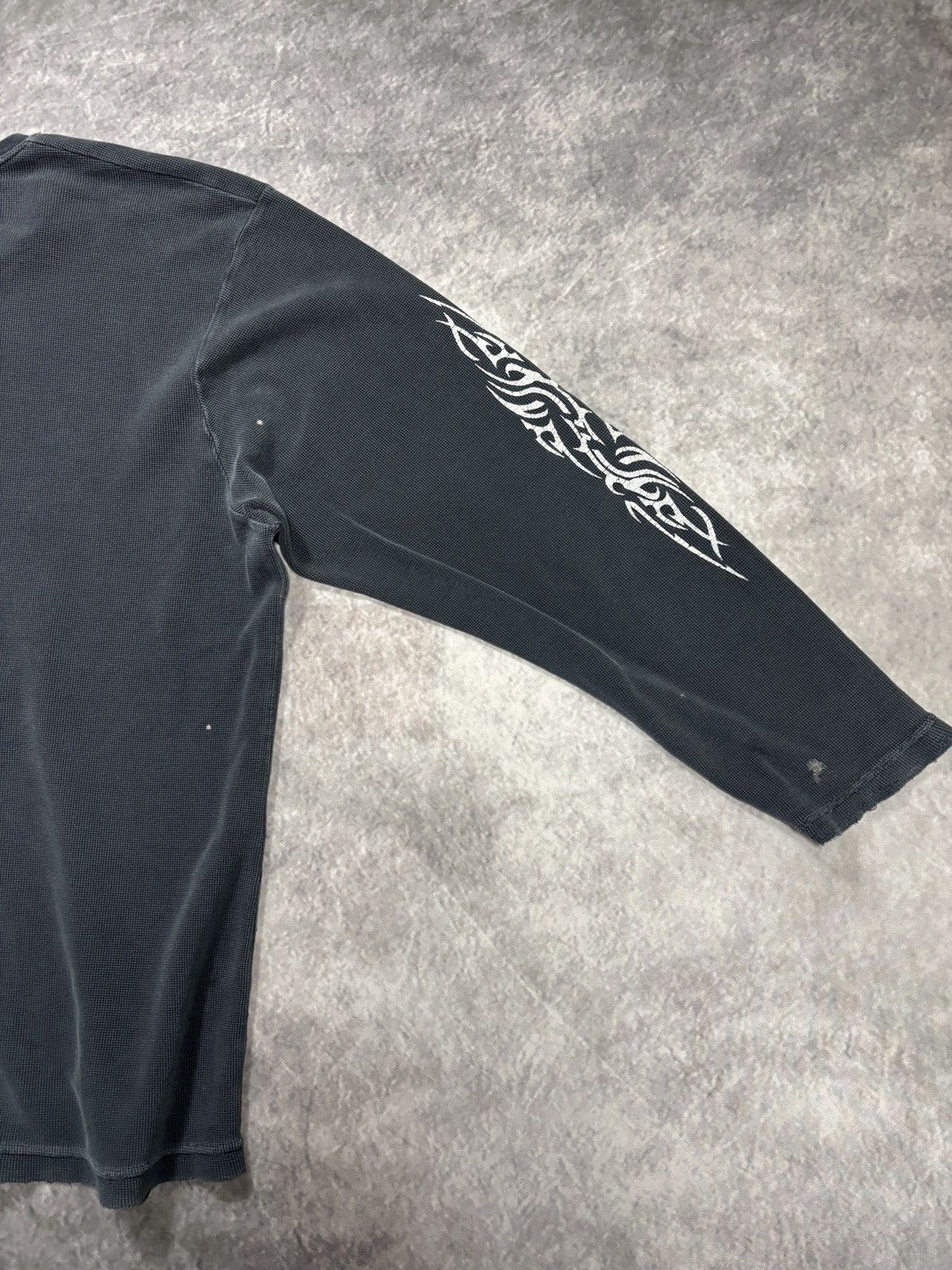 Vintage Vintage Thermal Shirt Print Harley Davidson Tribal Choppers Size US XL / EU 56 / 4 - 9 Thumbnail