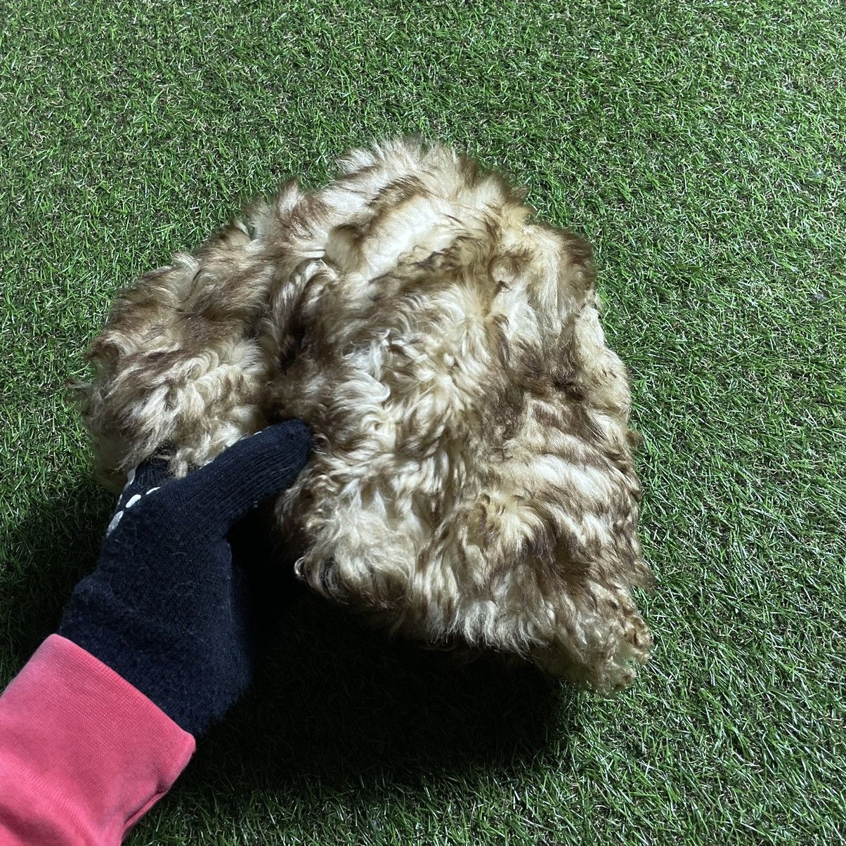 Vintage Vintage Y2K Fuzzy Mohair Beanie Alt Goth Streetwear Baggy OS Size ONE SIZE - 3 Thumbnail